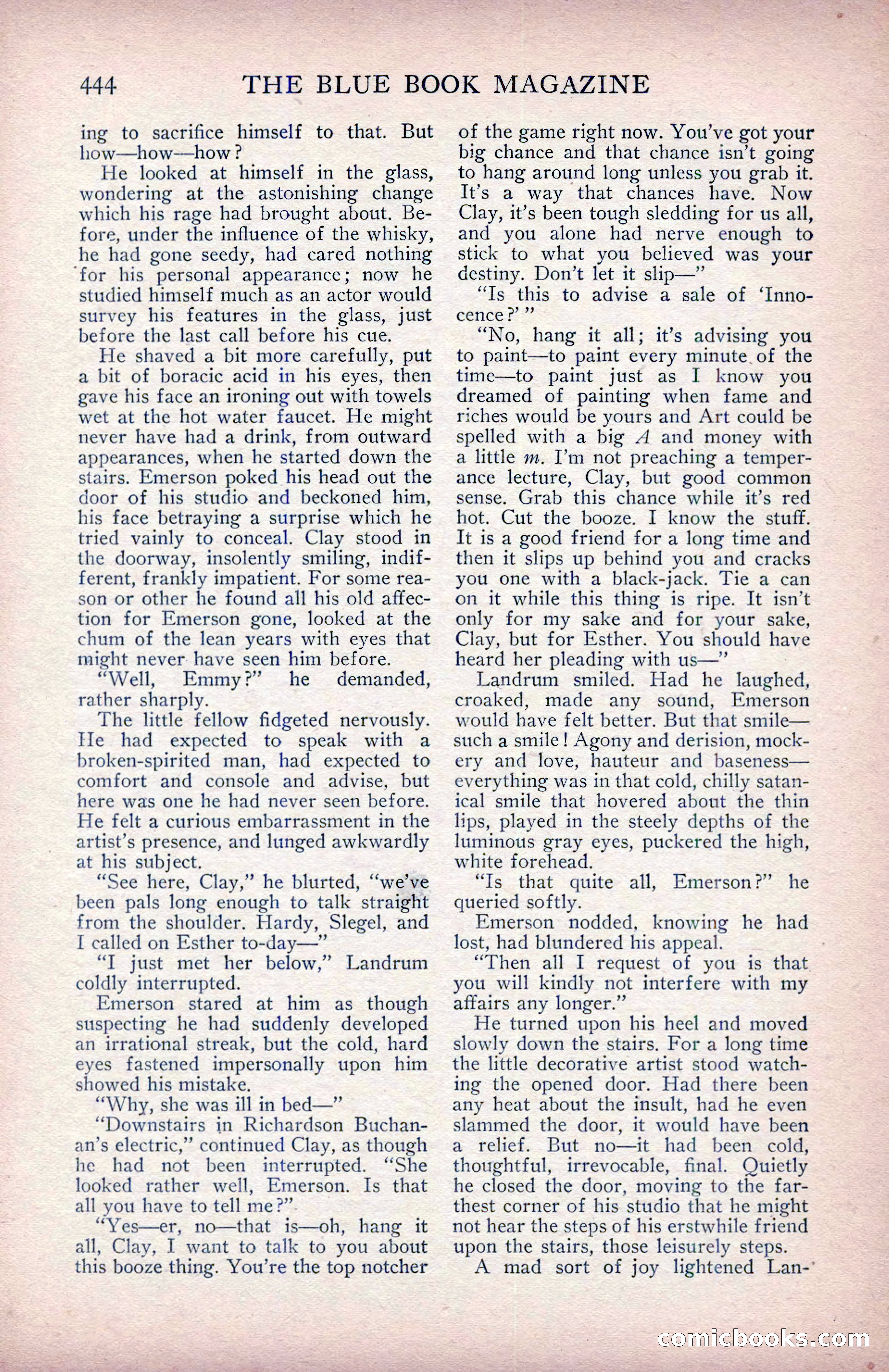 The Blue Book Magazine, January 1914 — page 30 of 228