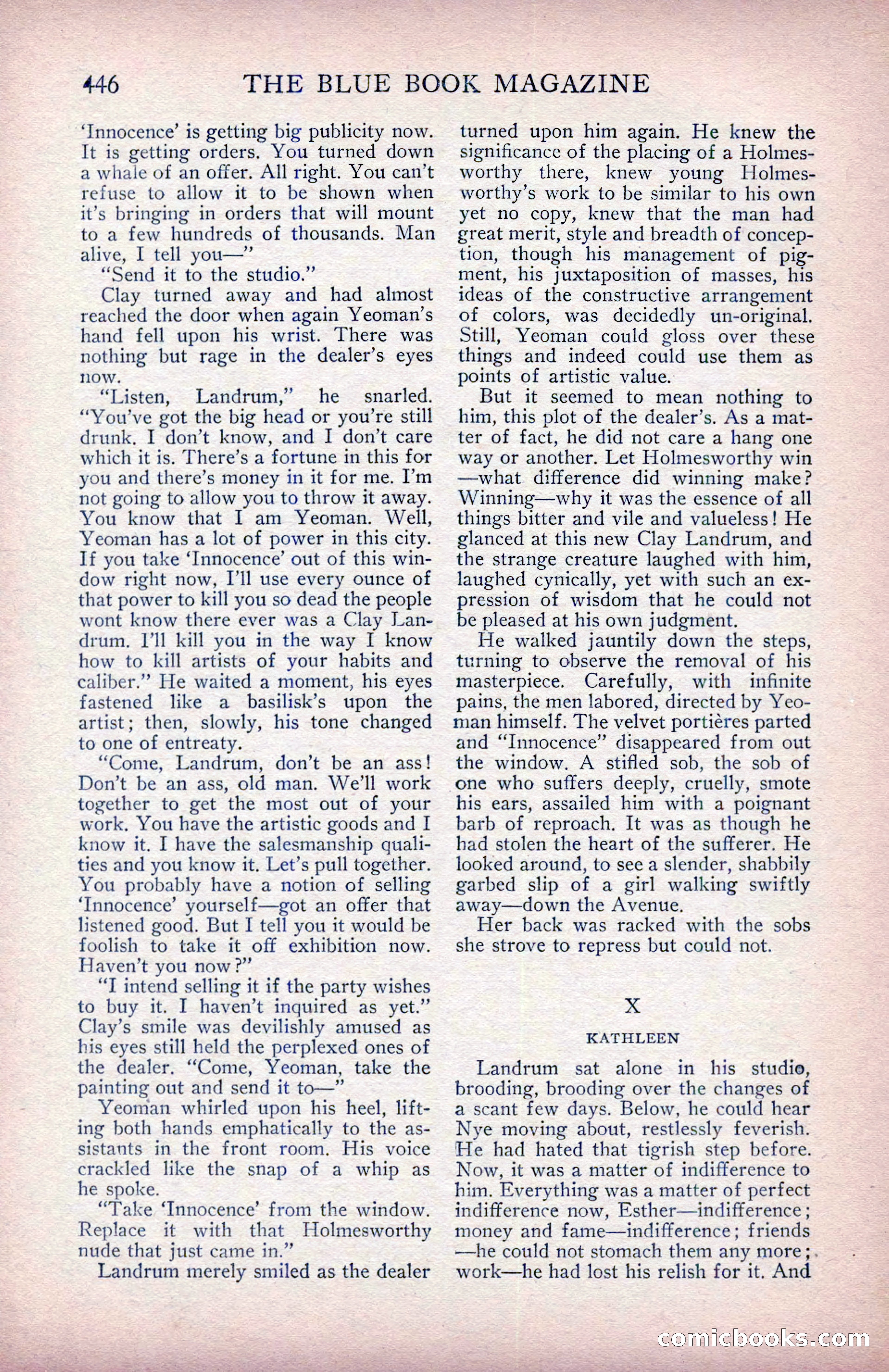 The Blue Book Magazine, January 1914 — page 32 of 228