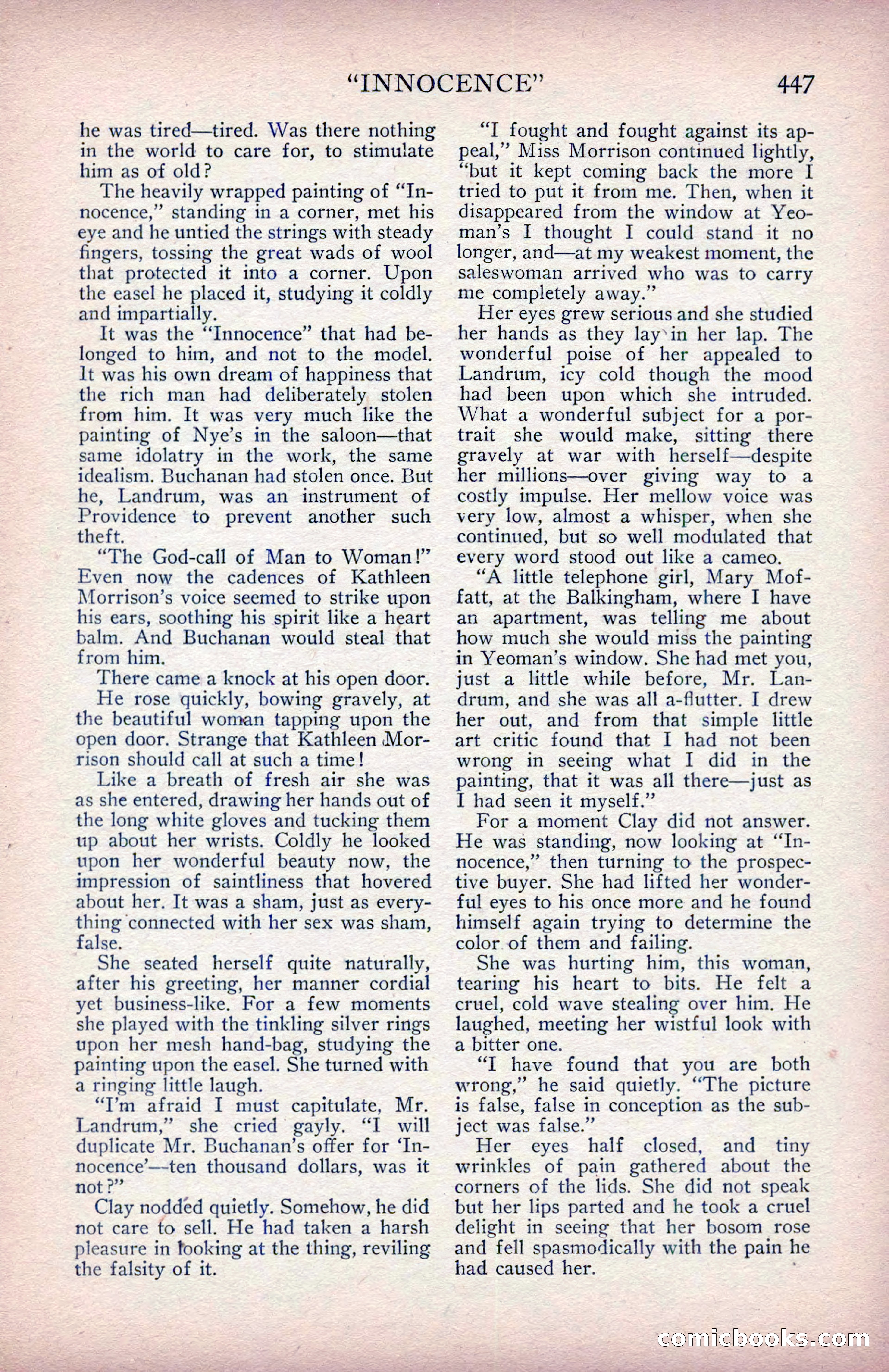 The Blue Book Magazine, January 1914 — page 33 of 228