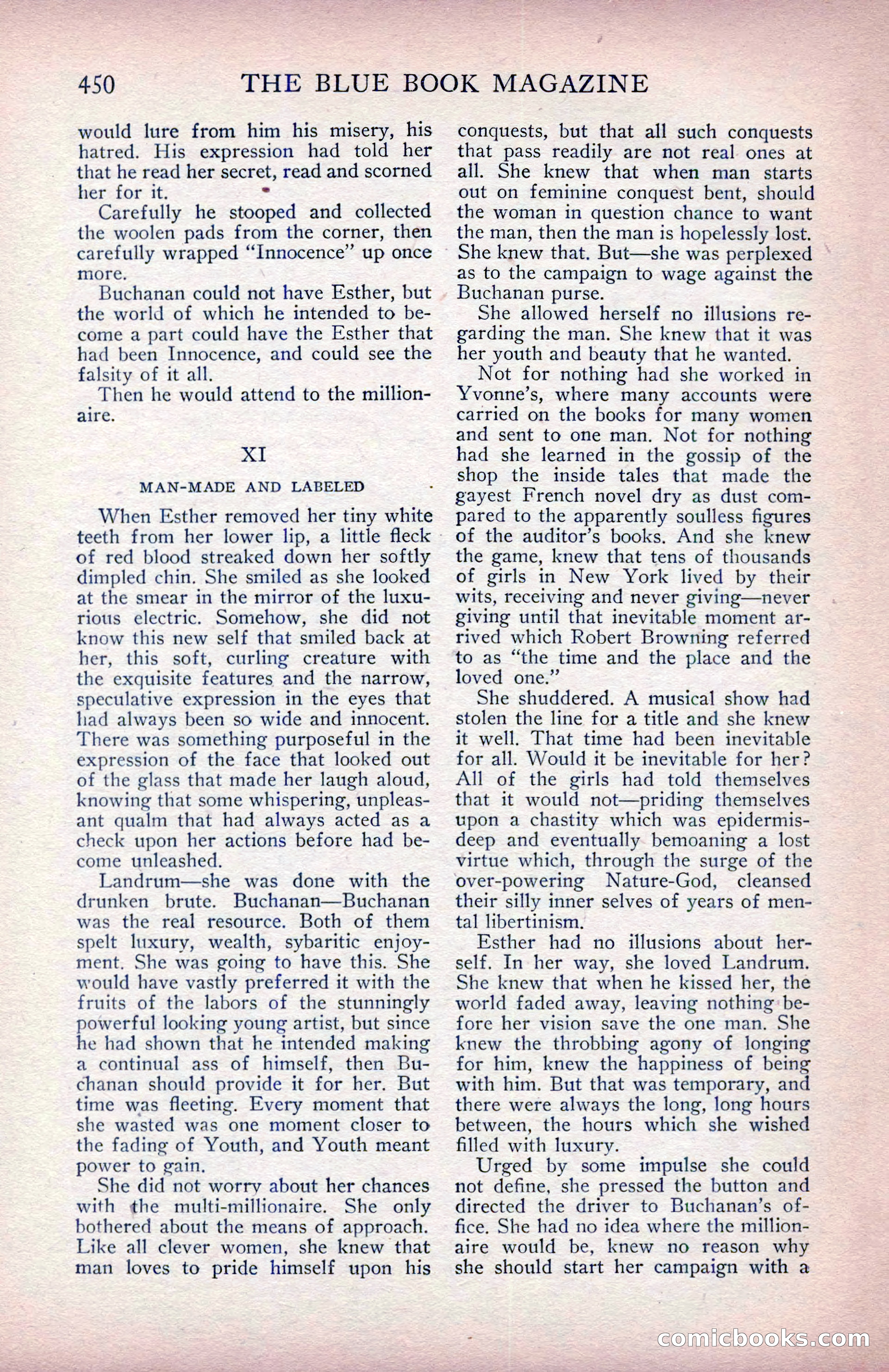The Blue Book Magazine, January 1914 — page 36 of 228