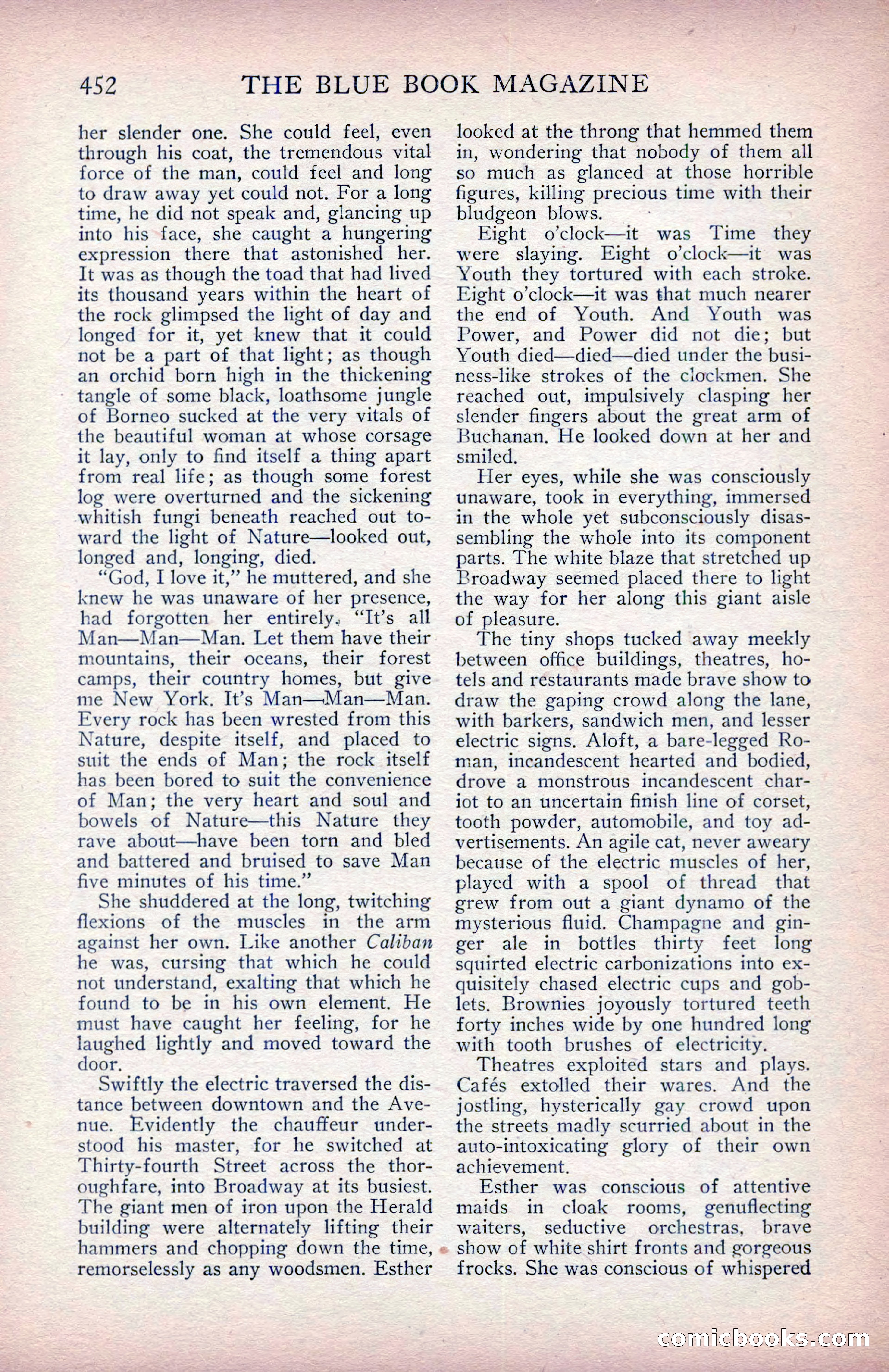The Blue Book Magazine, January 1914 — page 38 of 228