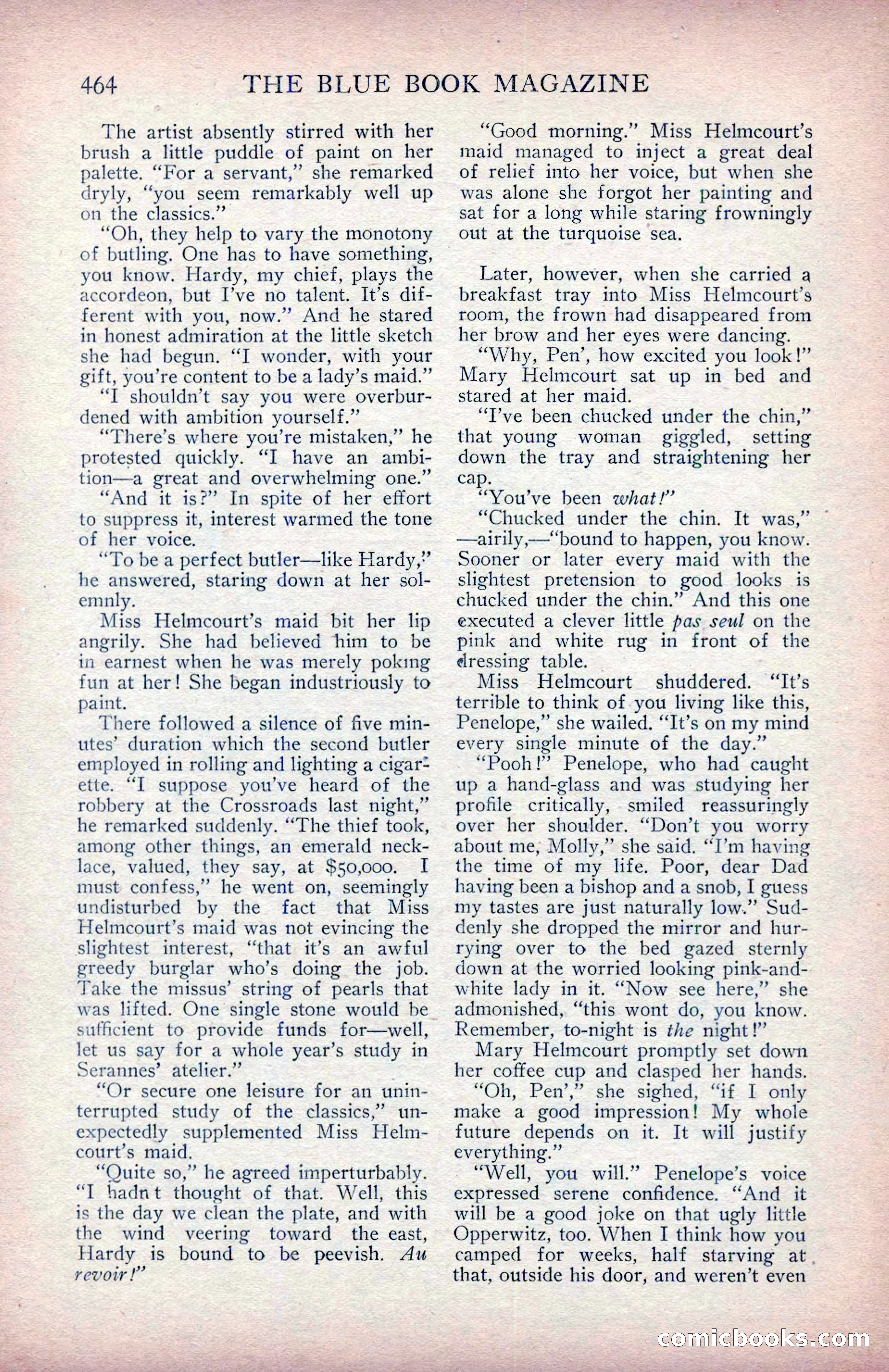 The Blue Book Magazine, January 1914 — page 50 of 228