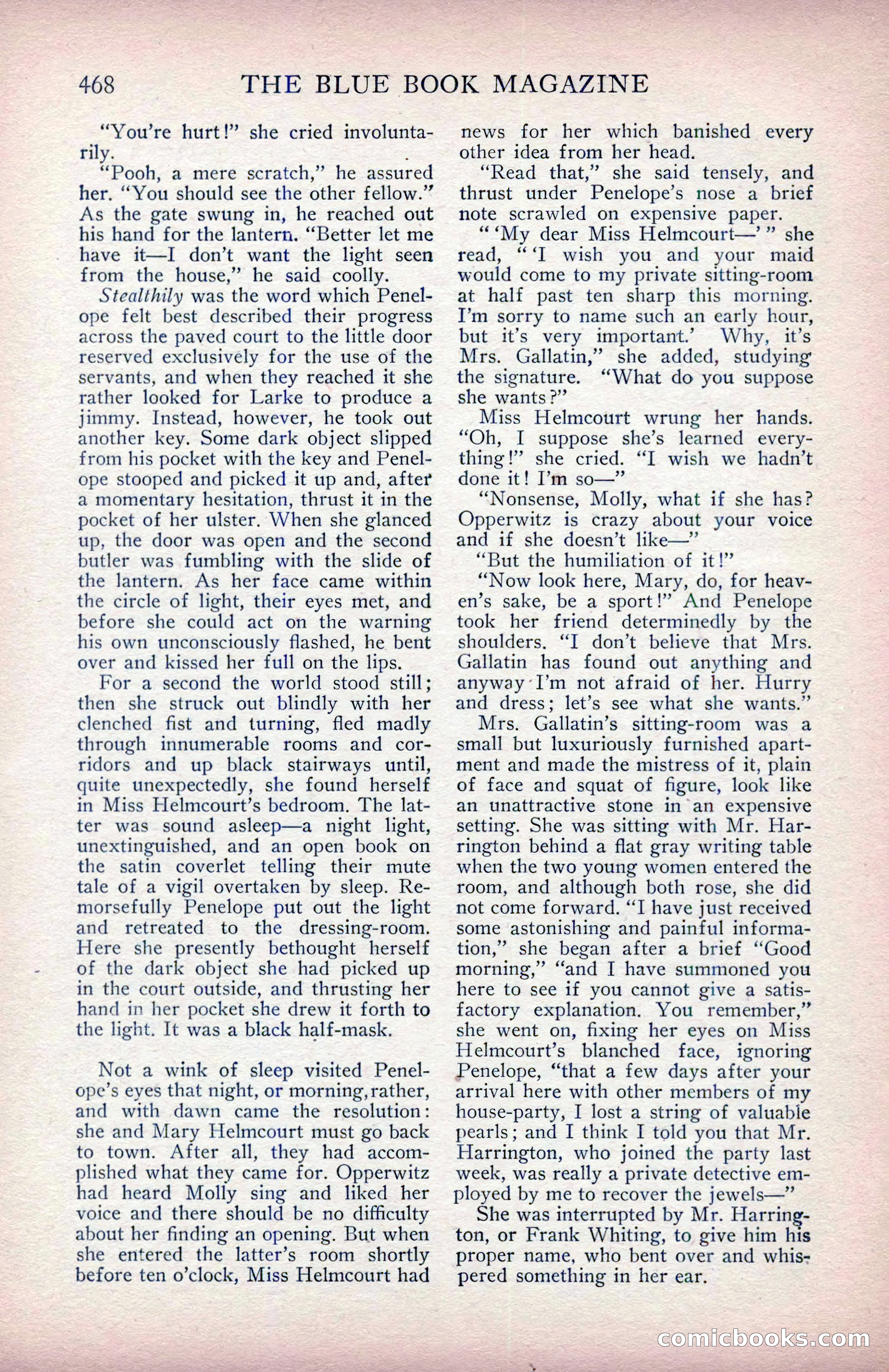 The Blue Book Magazine, January 1914 — page 54 of 228