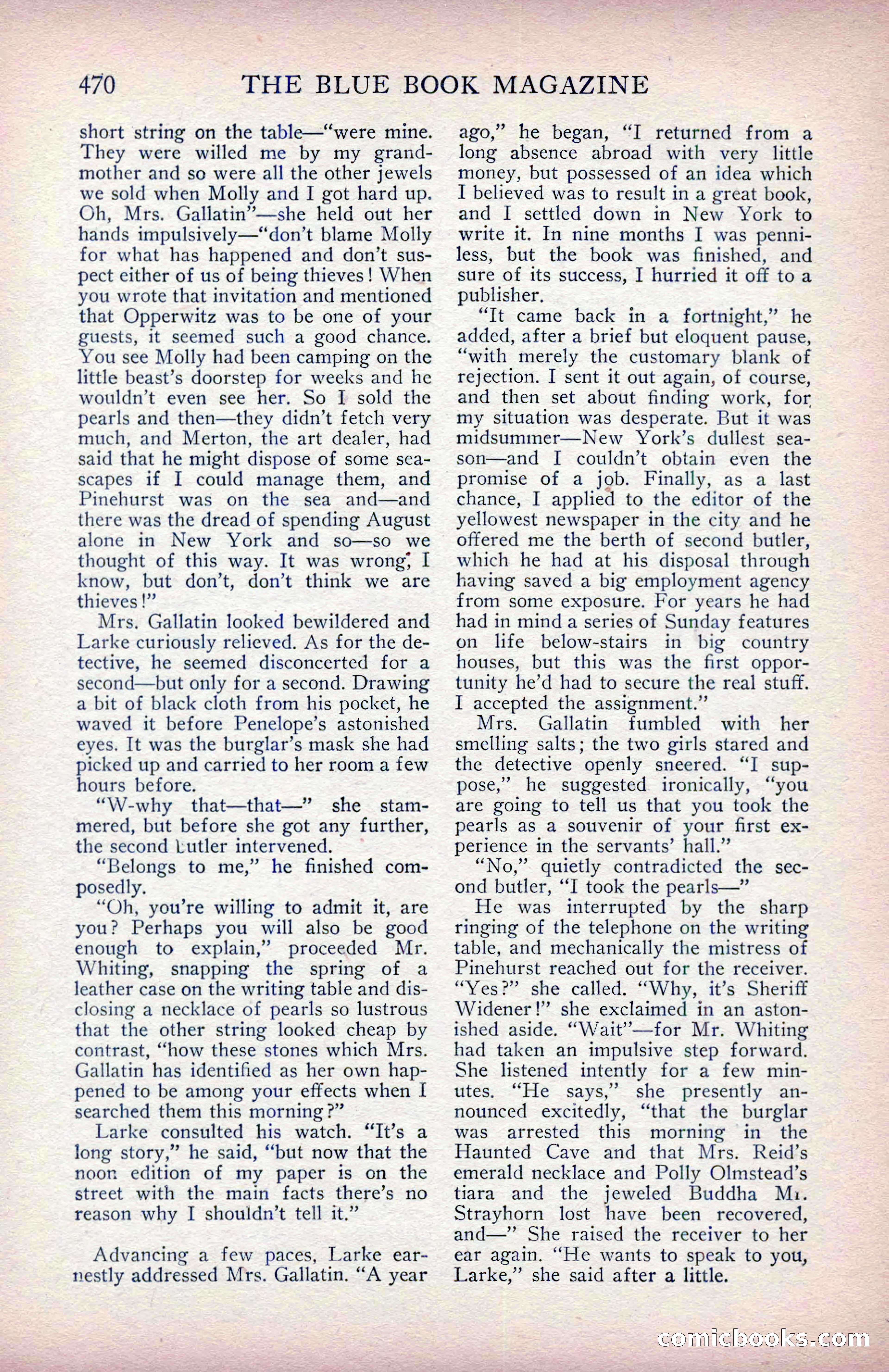 The Blue Book Magazine, January 1914 — page 56 of 228