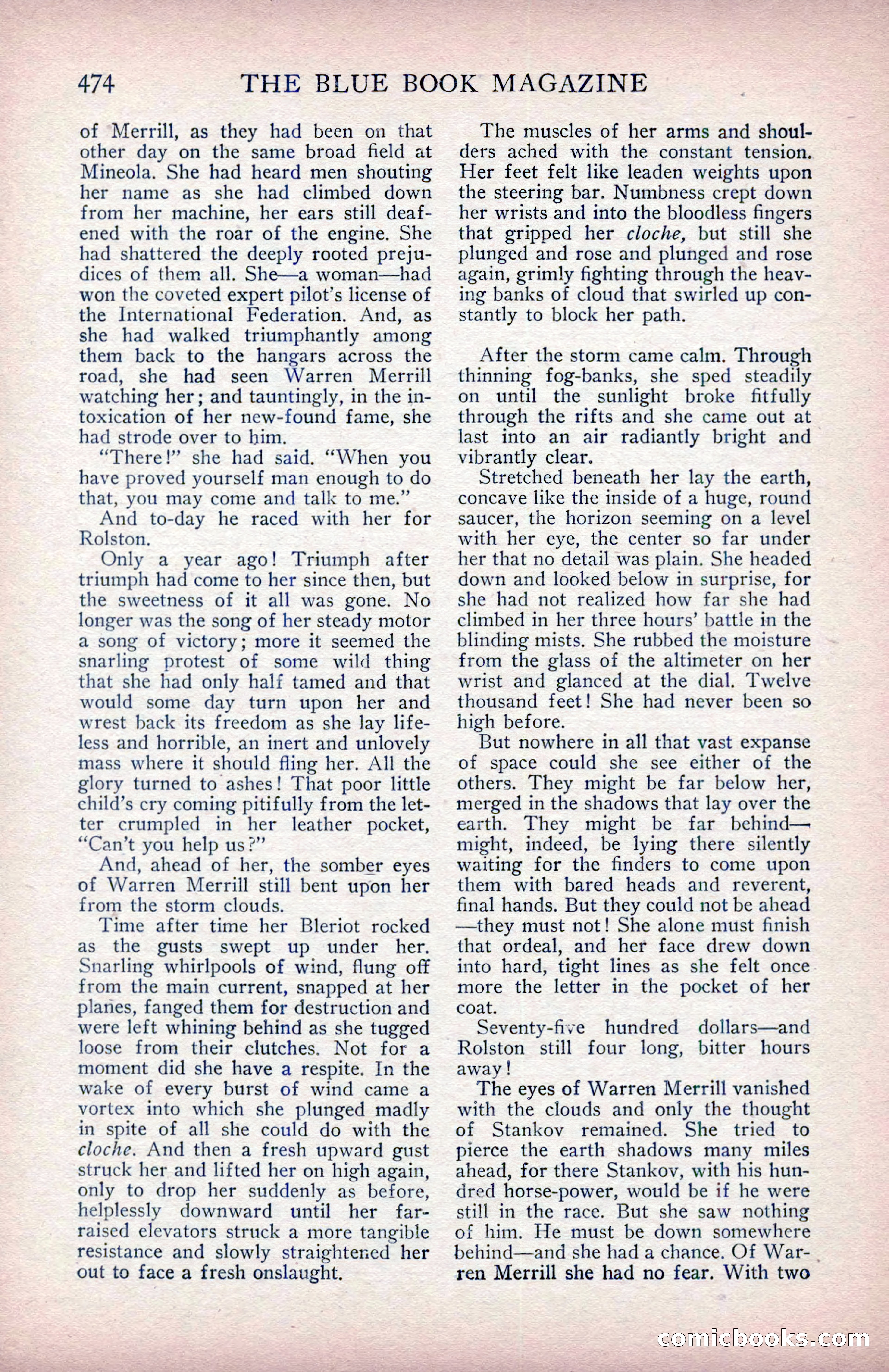 The Blue Book Magazine, January 1914 — page 60 of 228