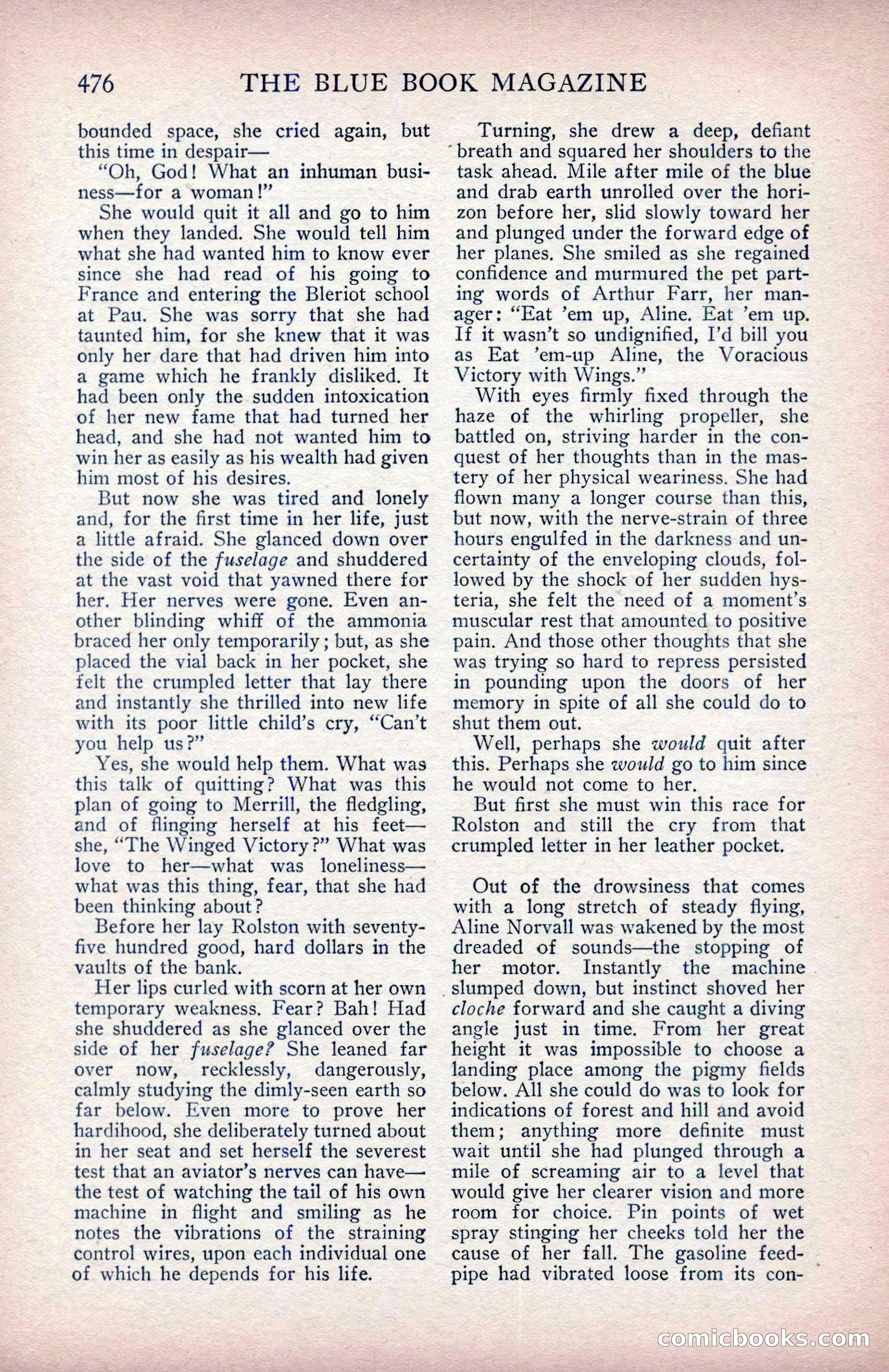 The Blue Book Magazine, January 1914 — page 62 of 228