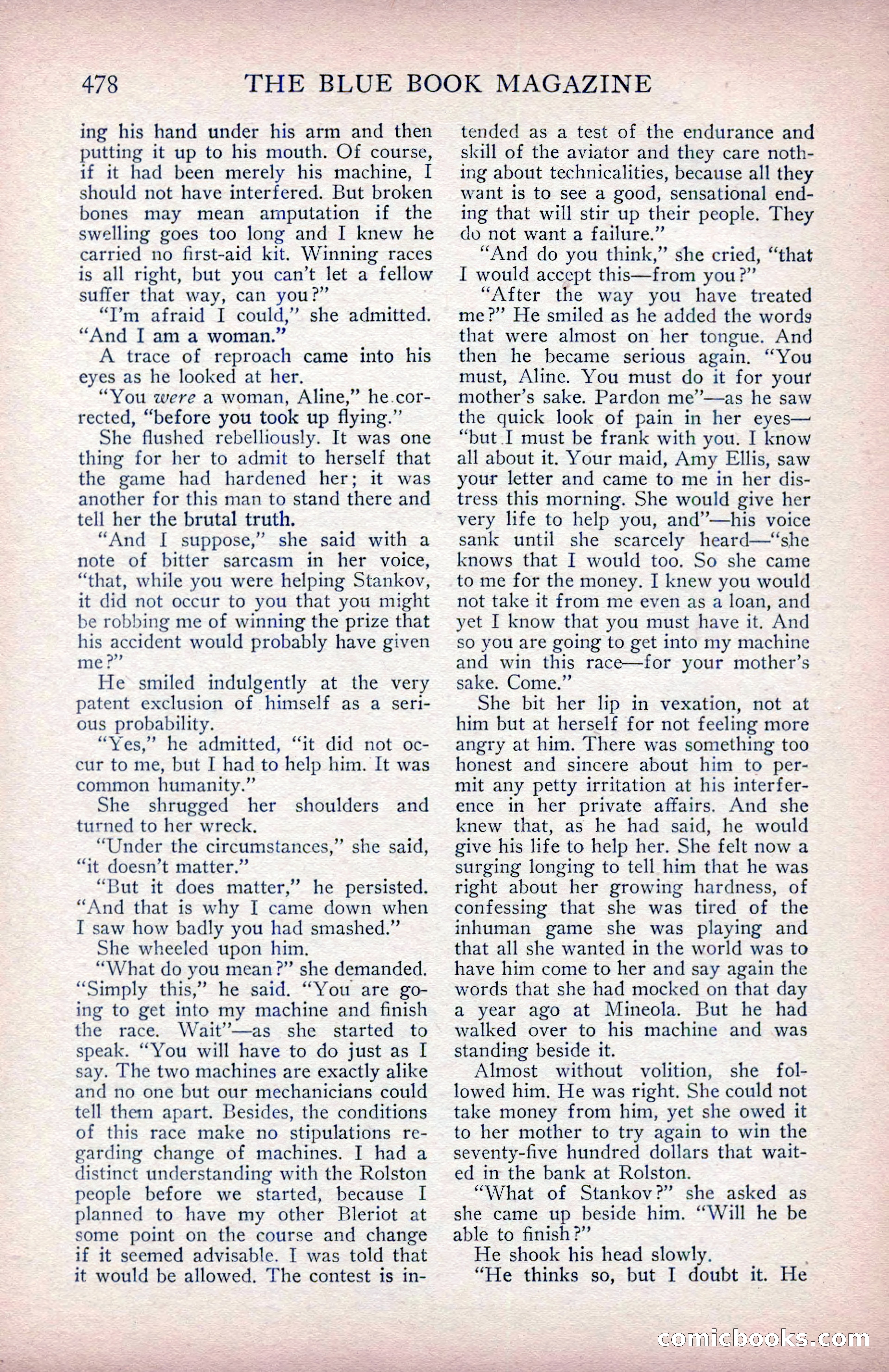 The Blue Book Magazine, January 1914 — page 64 of 228