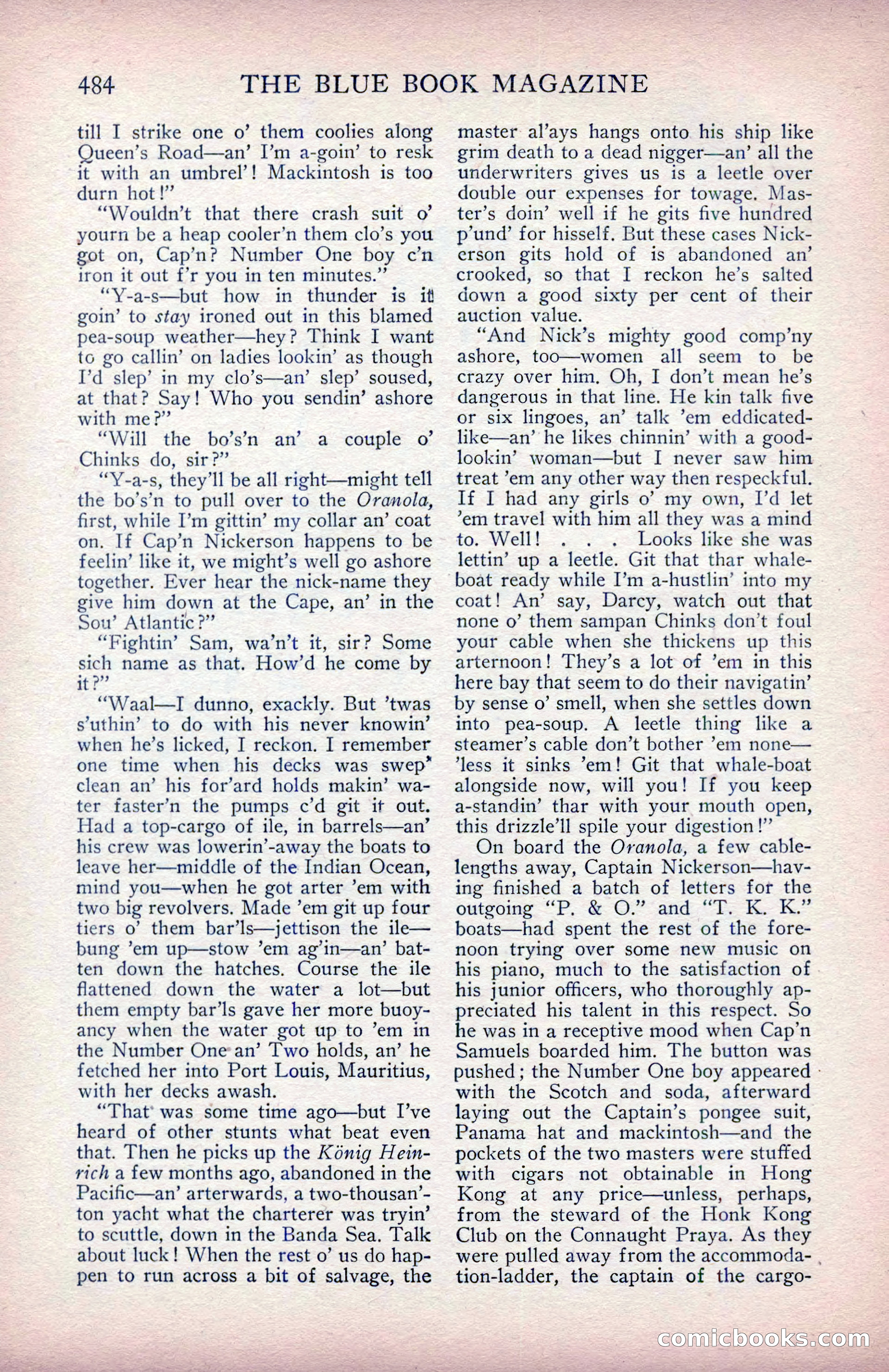 The Blue Book Magazine, January 1914 — page 70 of 228