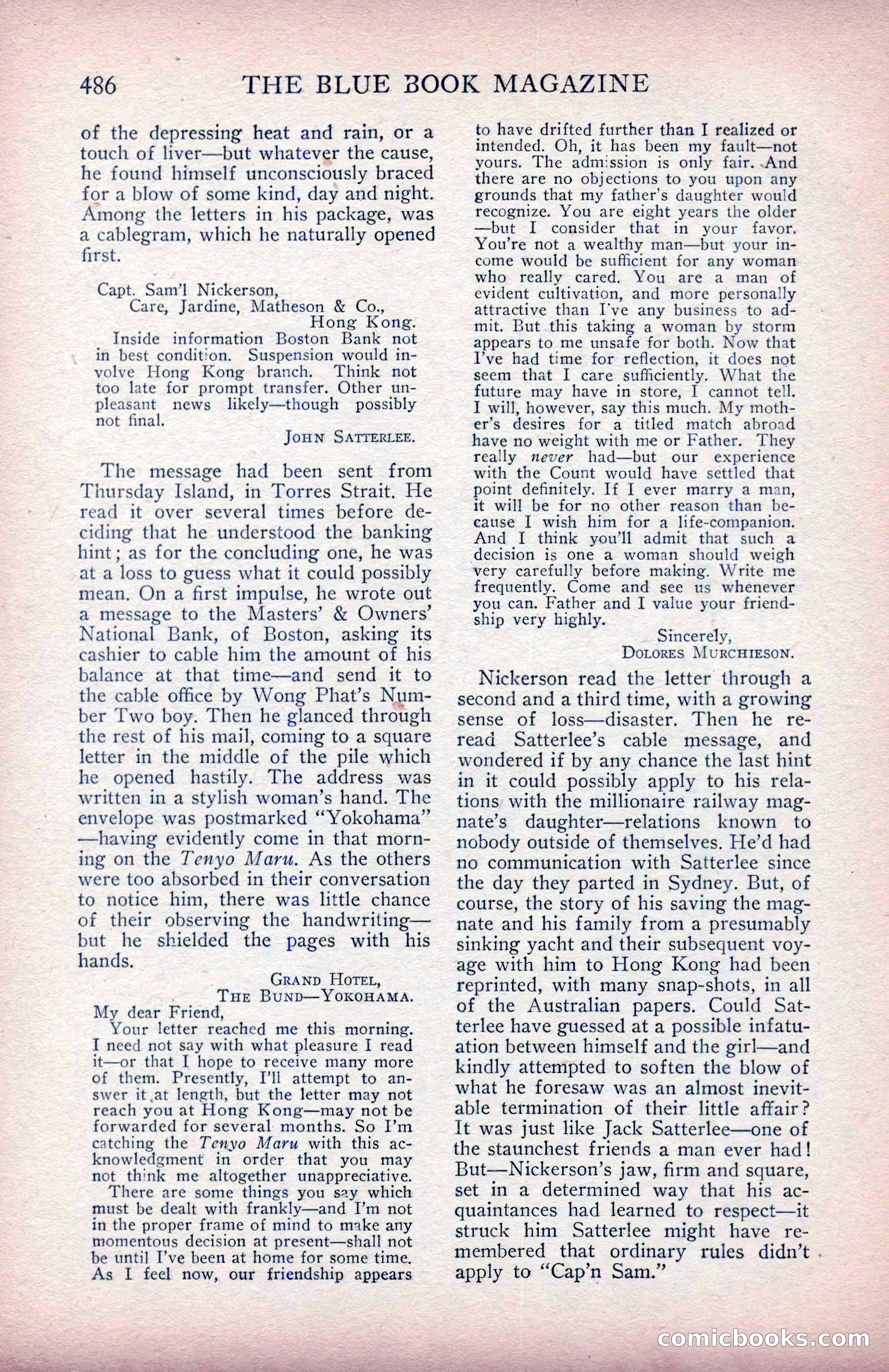 The Blue Book Magazine, January 1914 — page 72 of 228