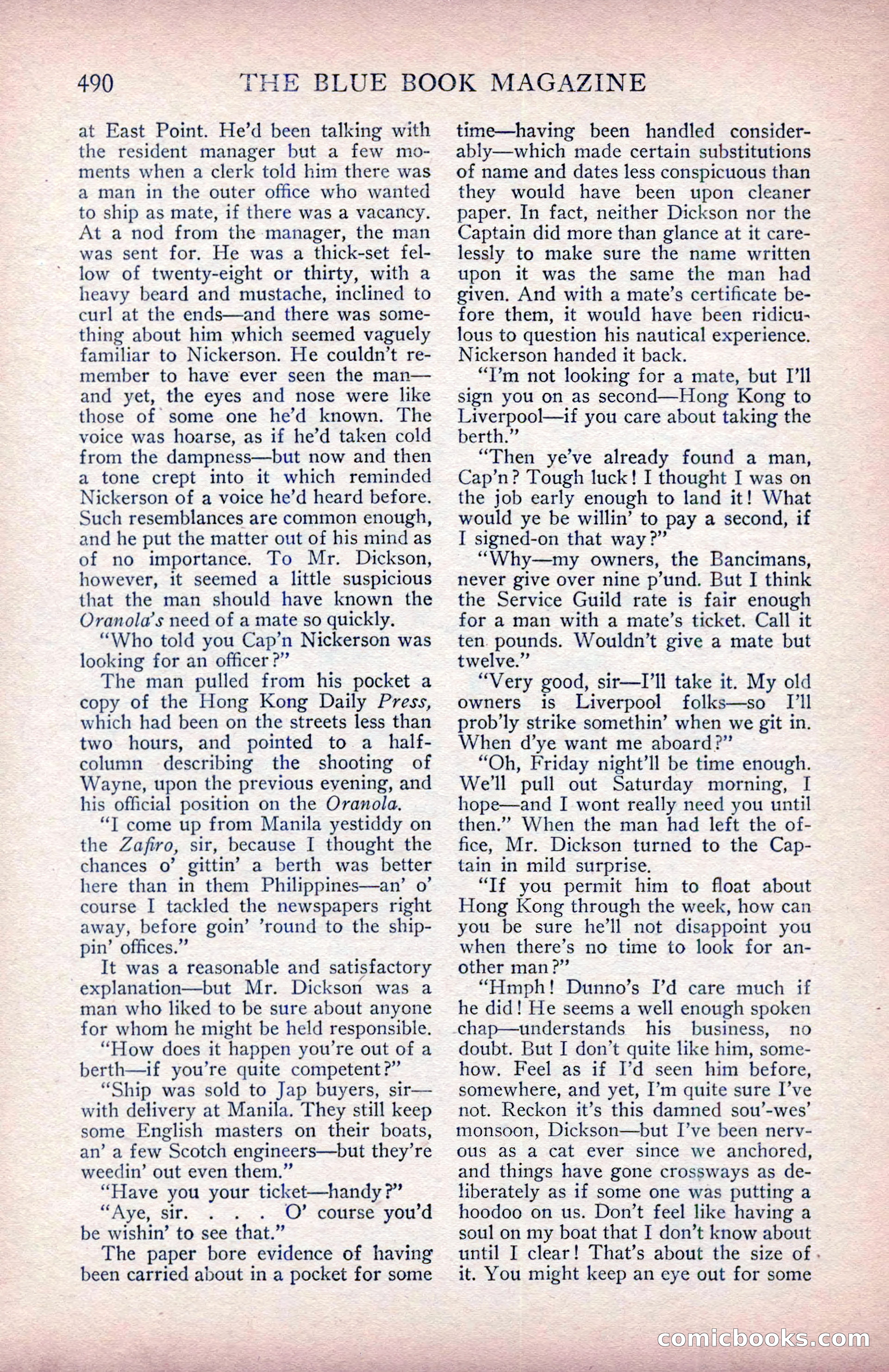 The Blue Book Magazine, January 1914 — page 76 of 228