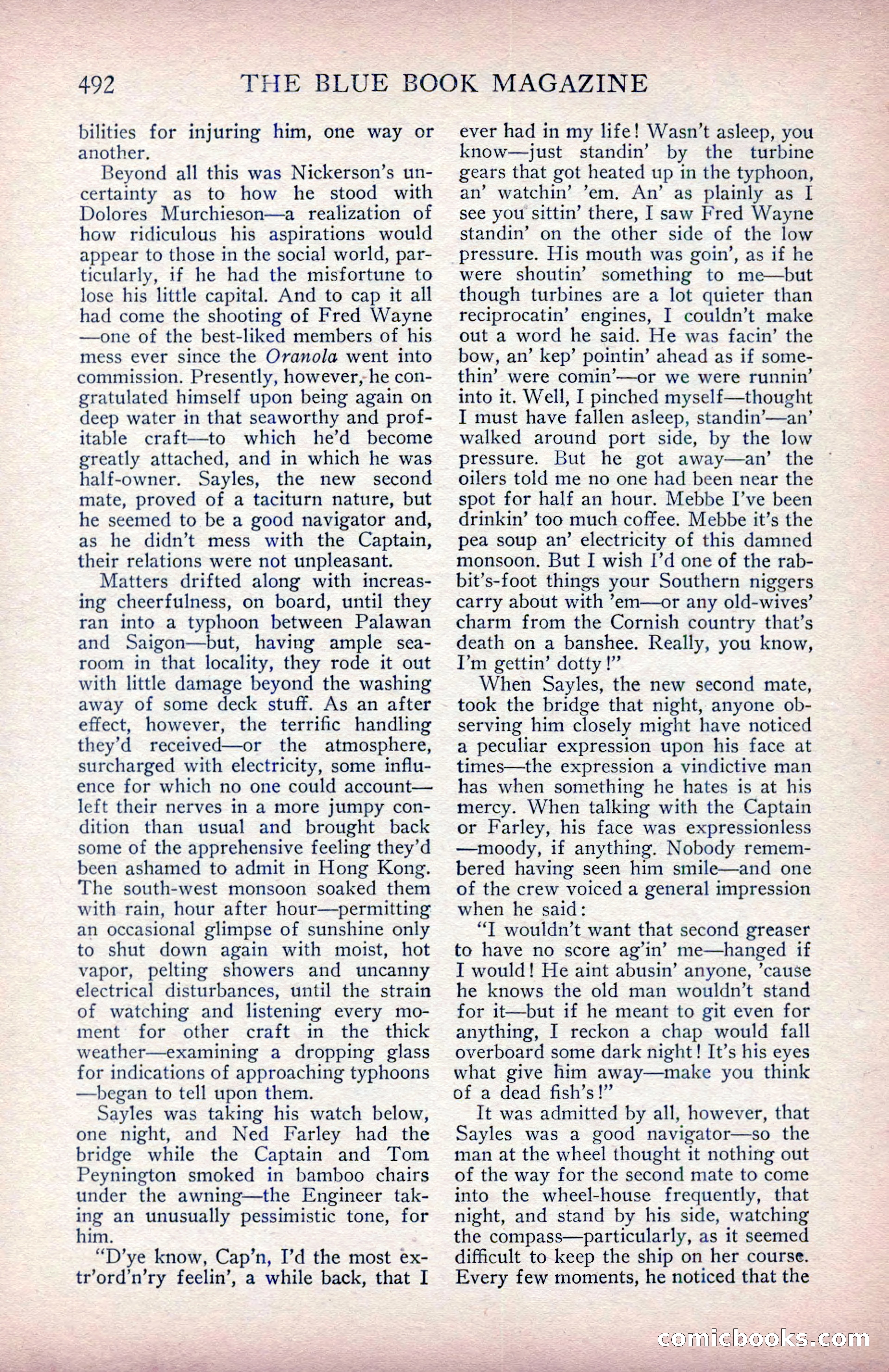The Blue Book Magazine, January 1914 — page 78 of 228