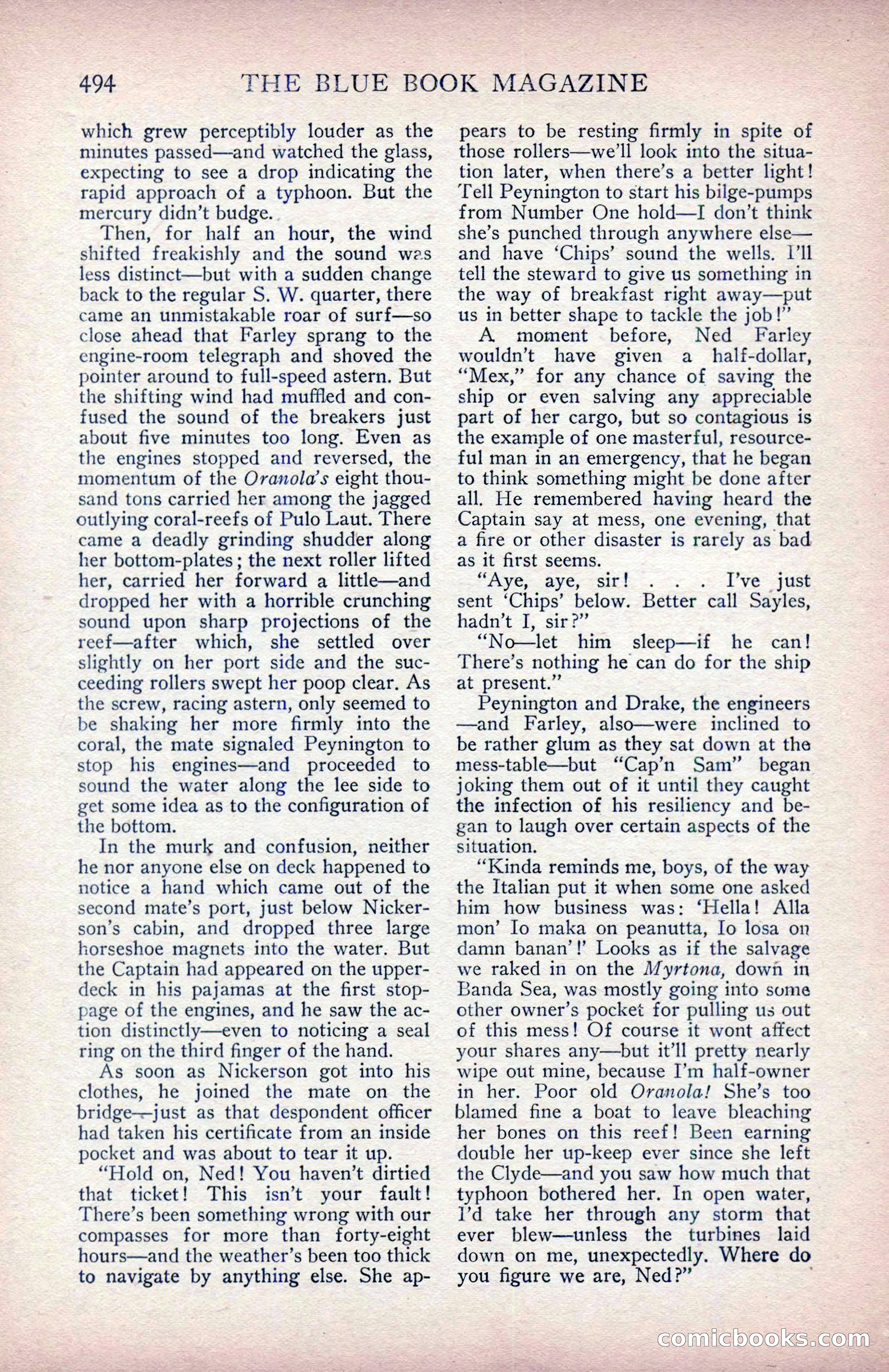 The Blue Book Magazine, January 1914 — page 80 of 228
