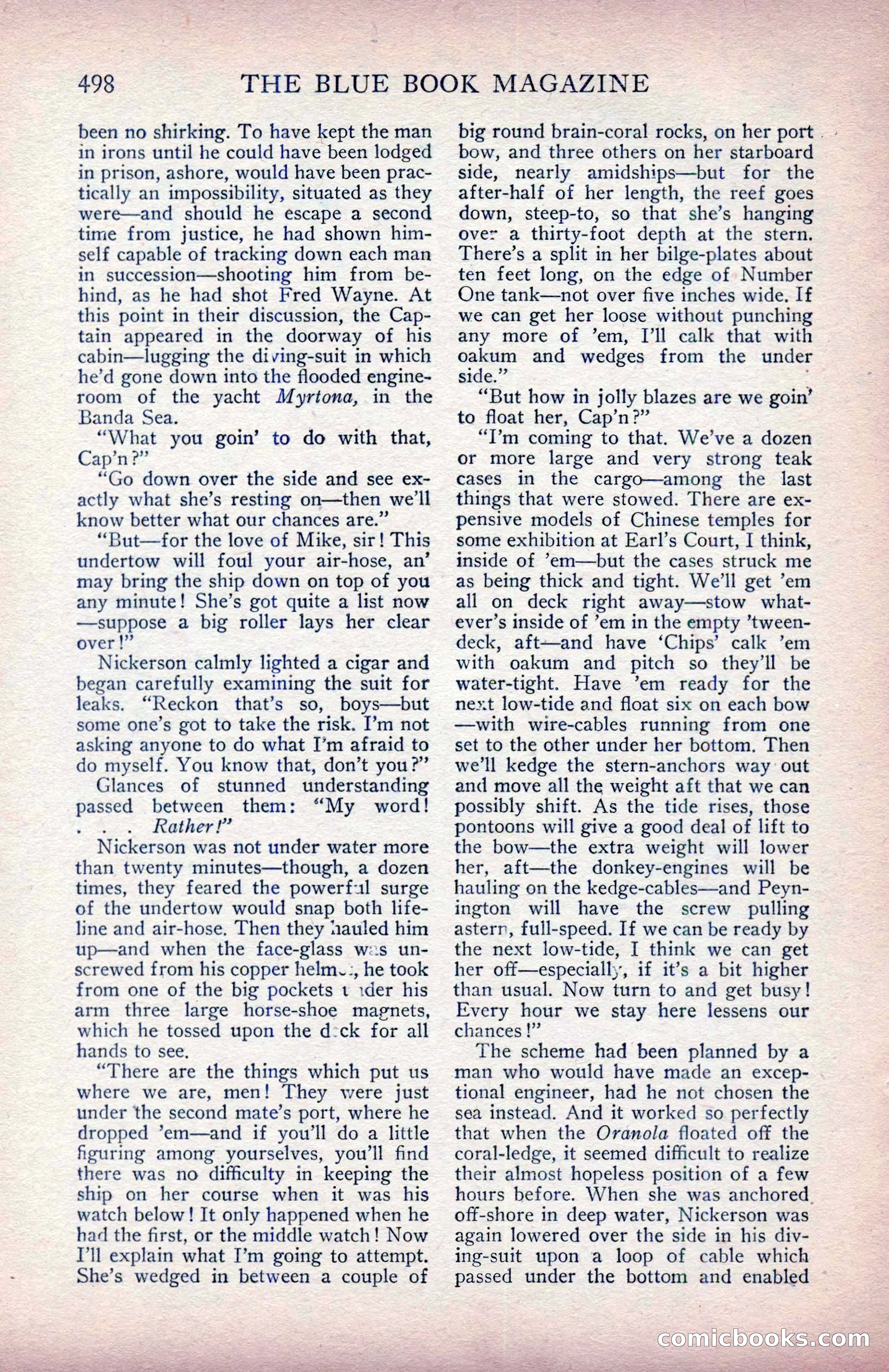The Blue Book Magazine, January 1914 — page 84 of 228