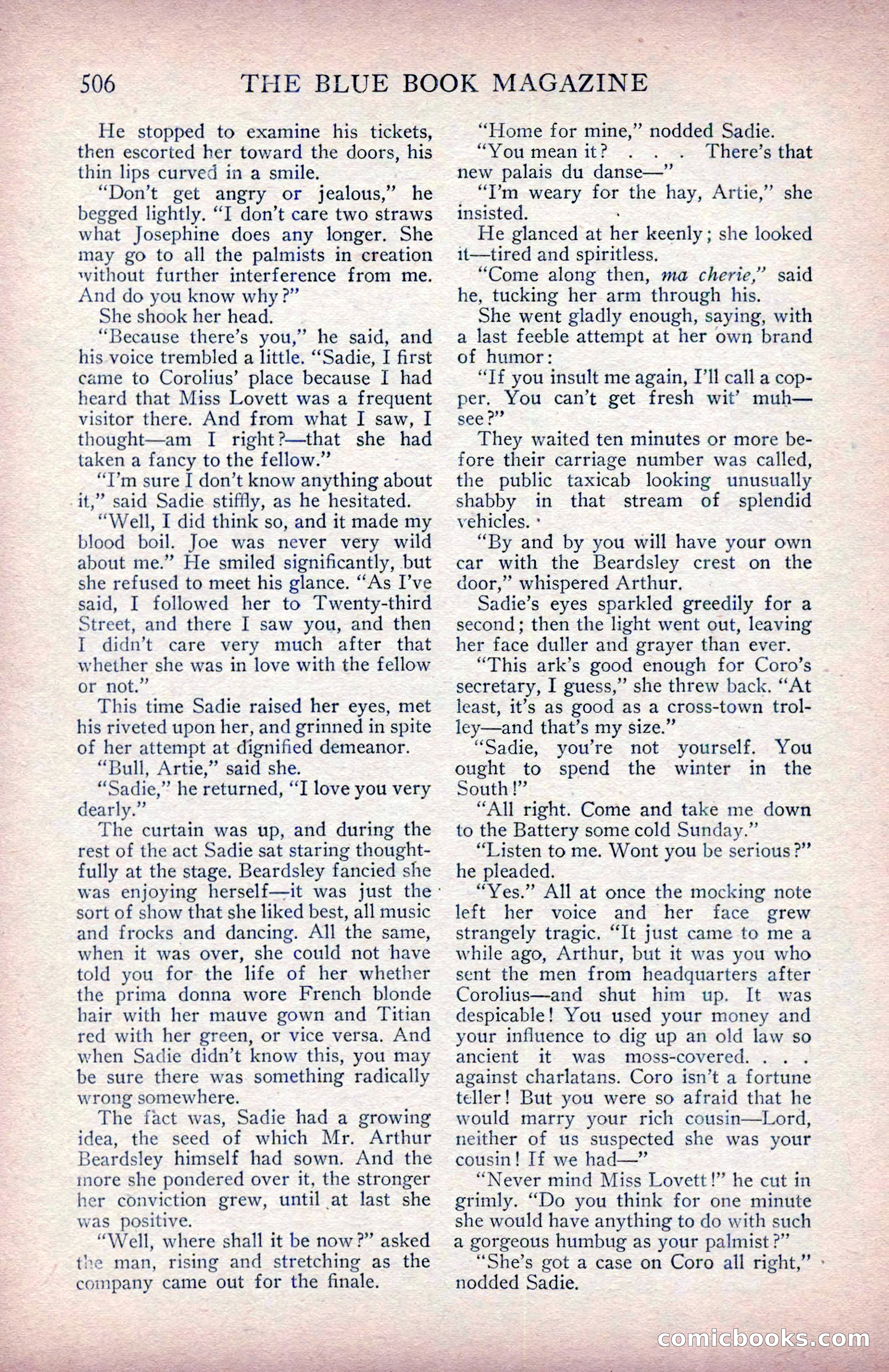 The Blue Book Magazine, January 1914 — page 92 of 228