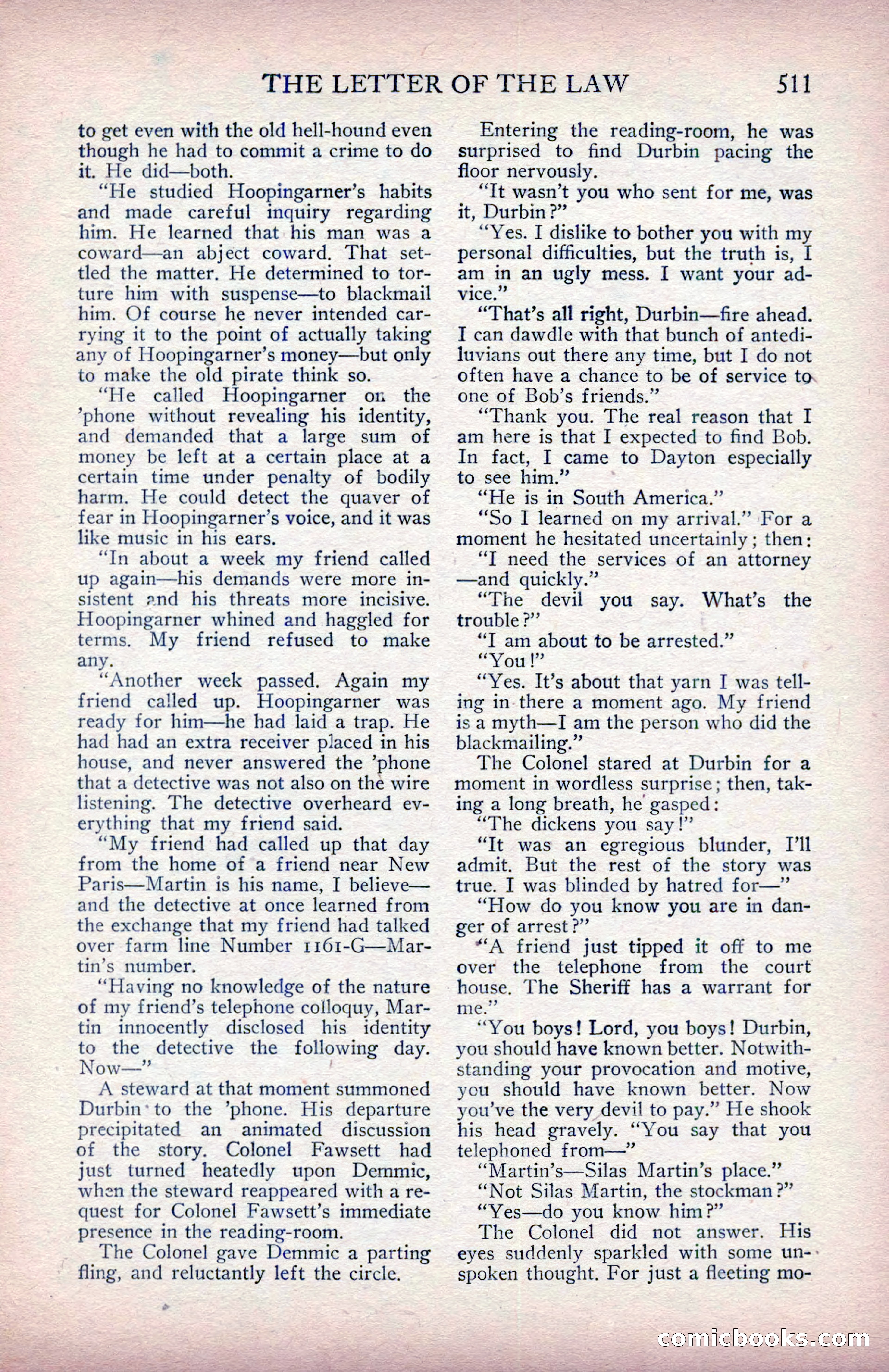 The Blue Book Magazine, January 1914 — page 97 of 228