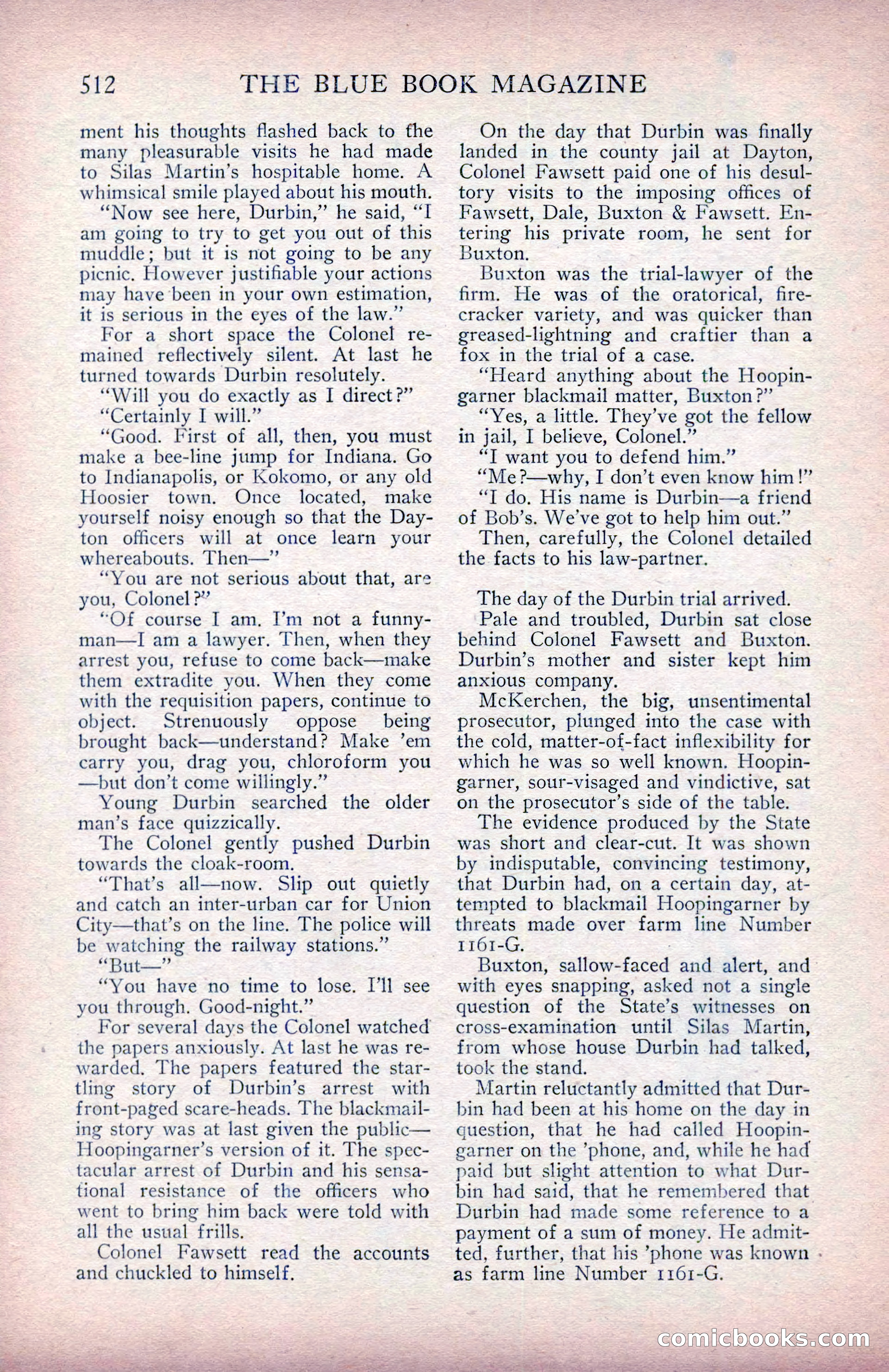 The Blue Book Magazine, January 1914 — page 98 of 228
