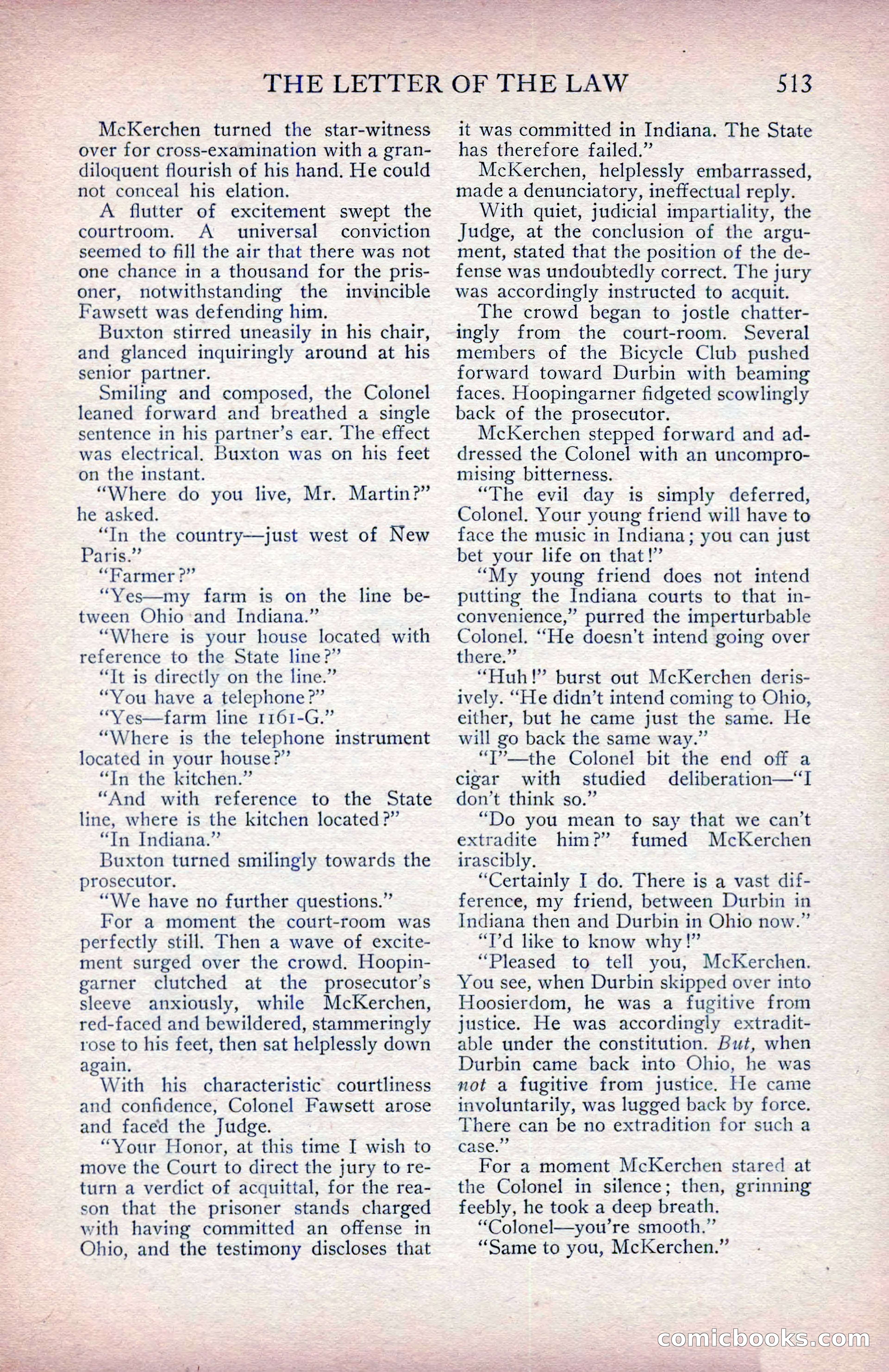 The Blue Book Magazine, January 1914 — page 99 of 228