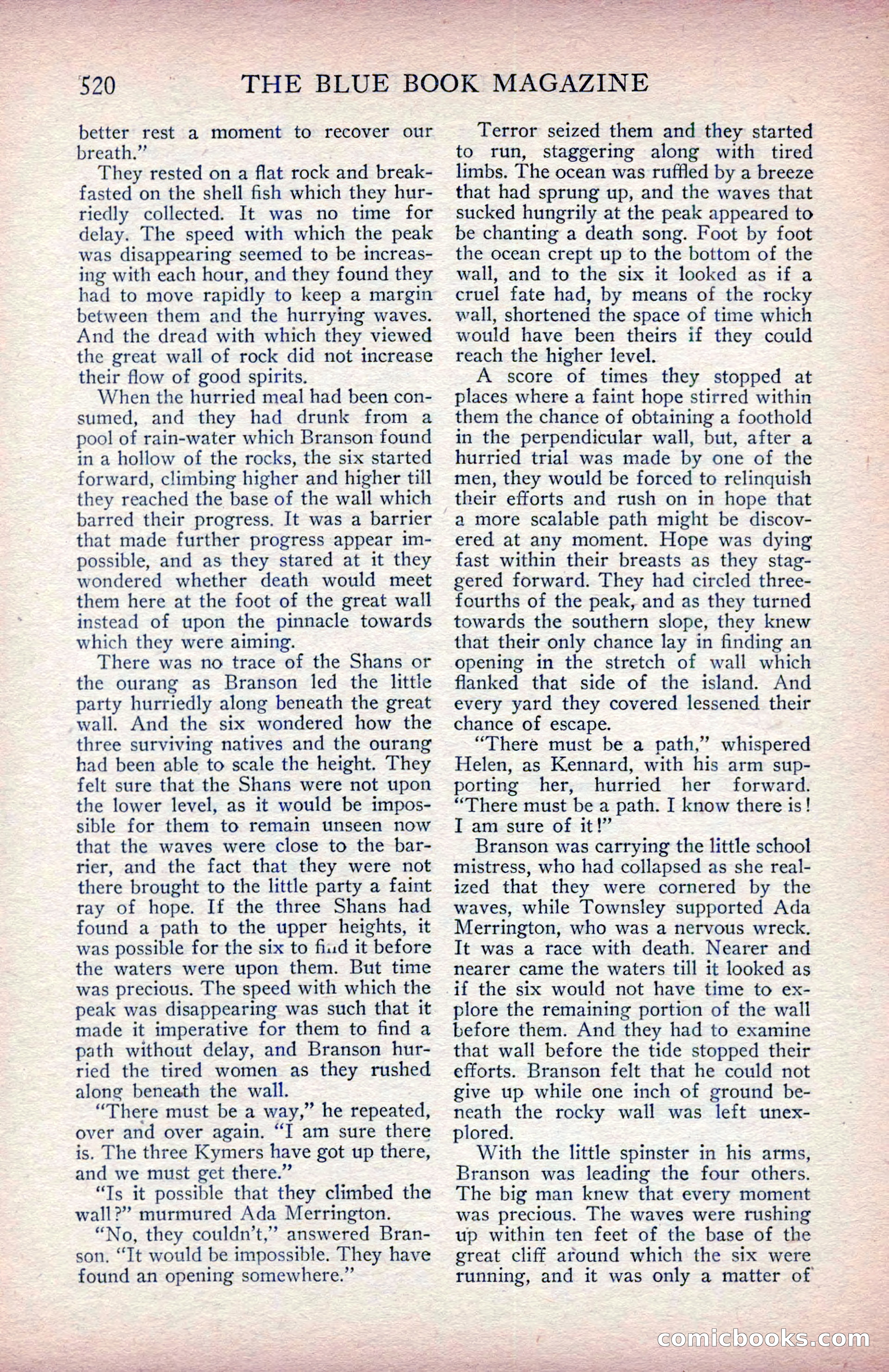 The Blue Book Magazine, January 1914 — page 106 of 228