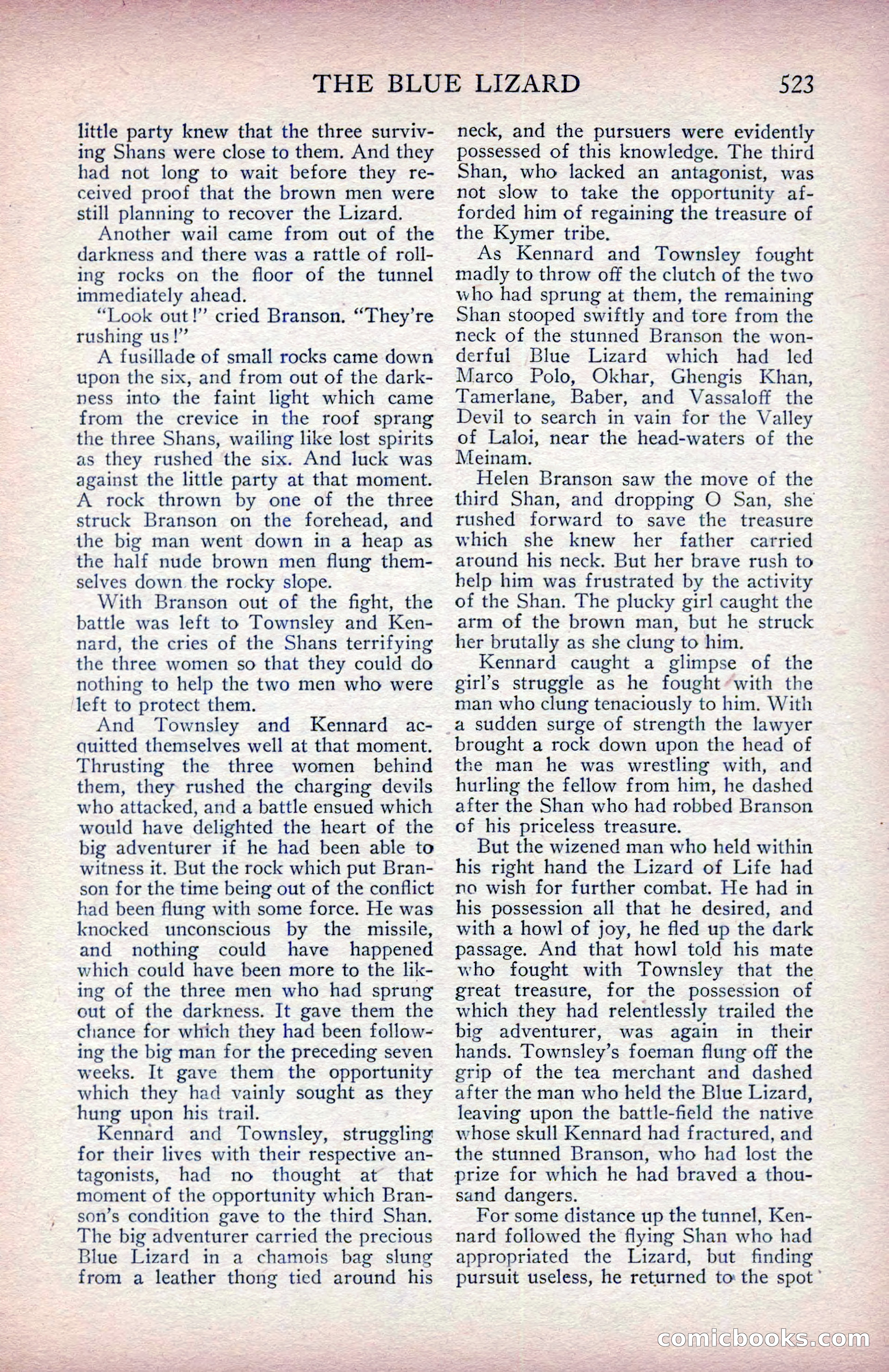 The Blue Book Magazine, January 1914 — page 109 of 228
