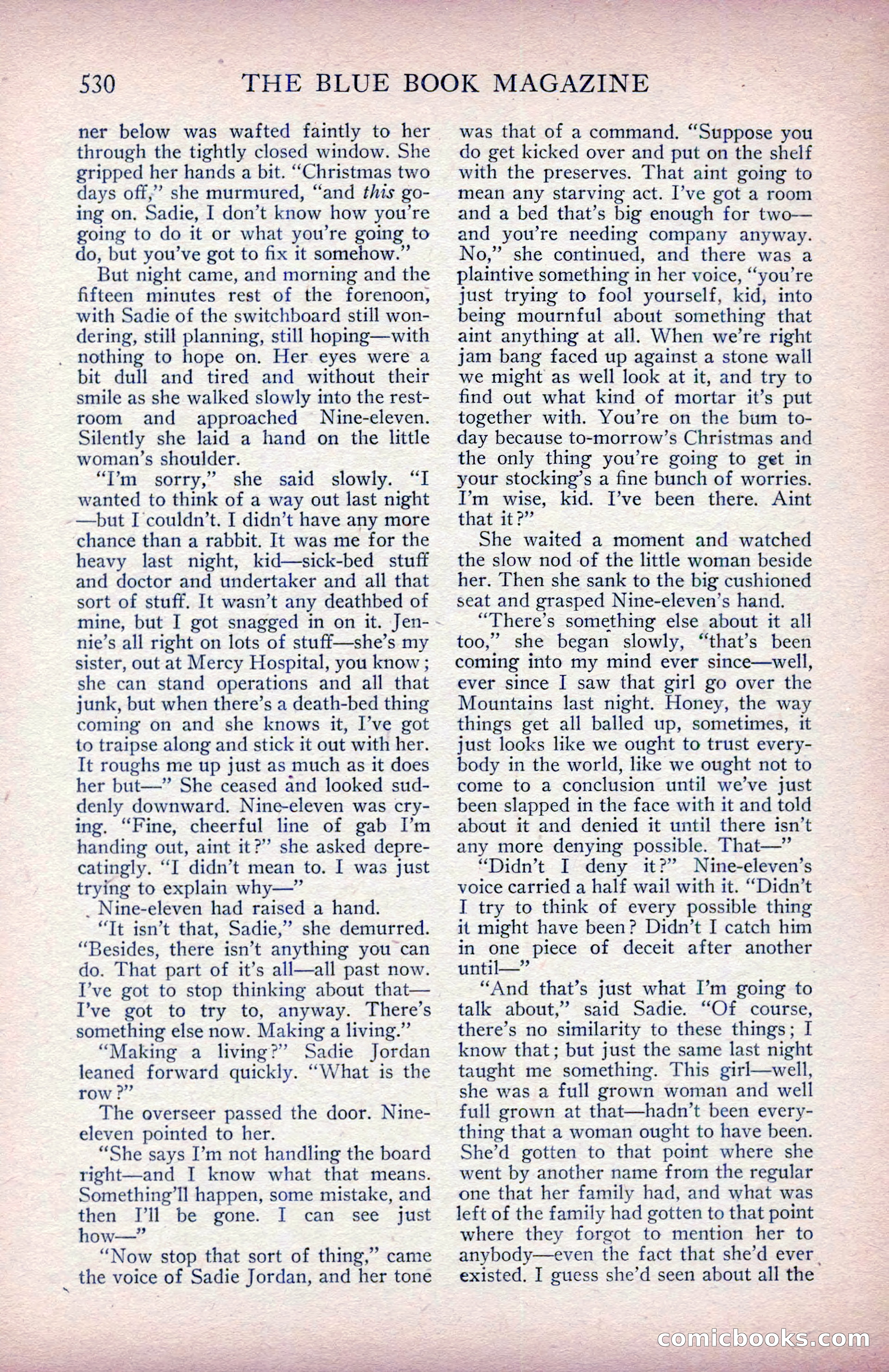 The Blue Book Magazine, January 1914 — page 116 of 228