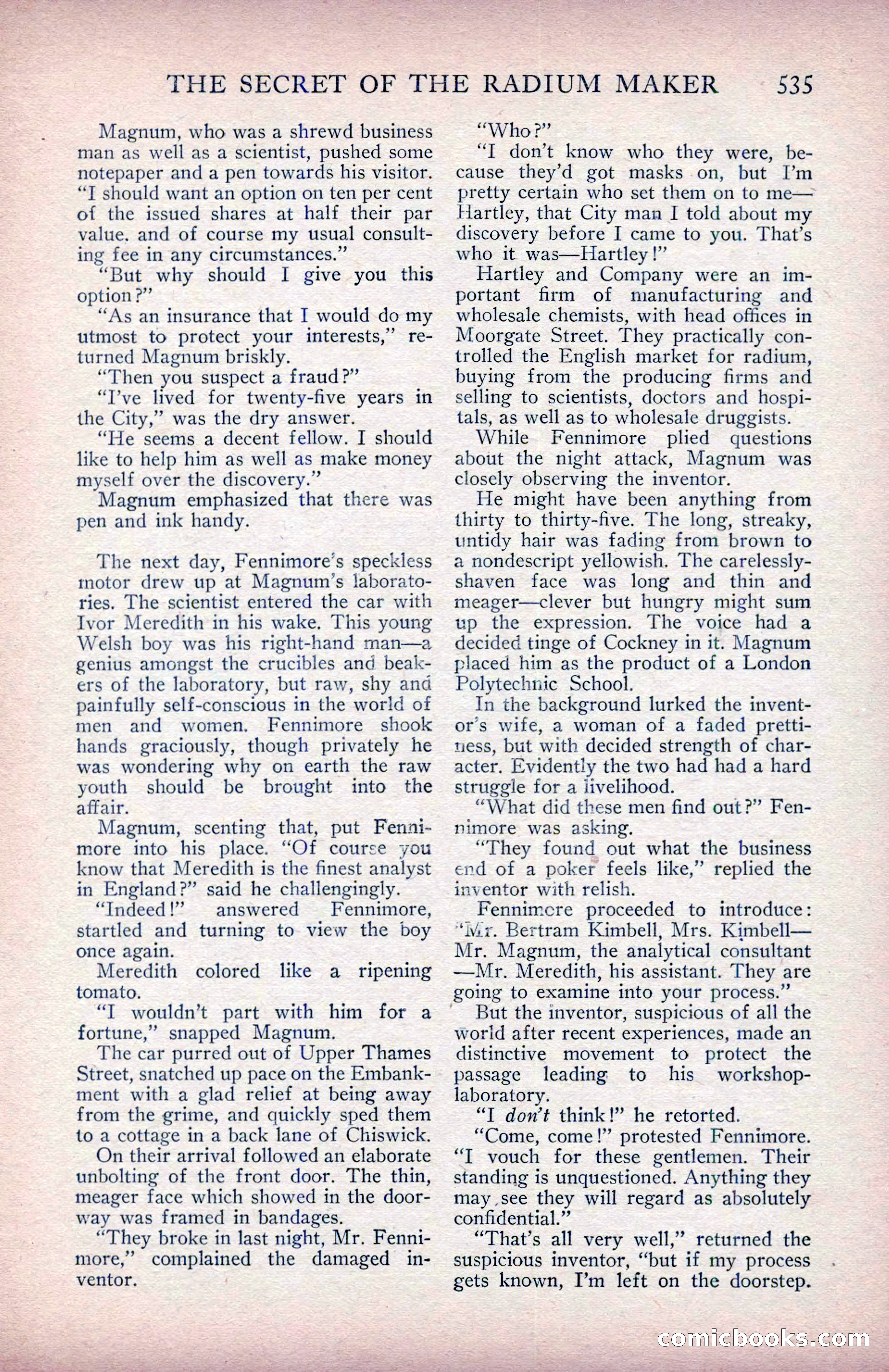 The Blue Book Magazine, January 1914 — page 121 of 228