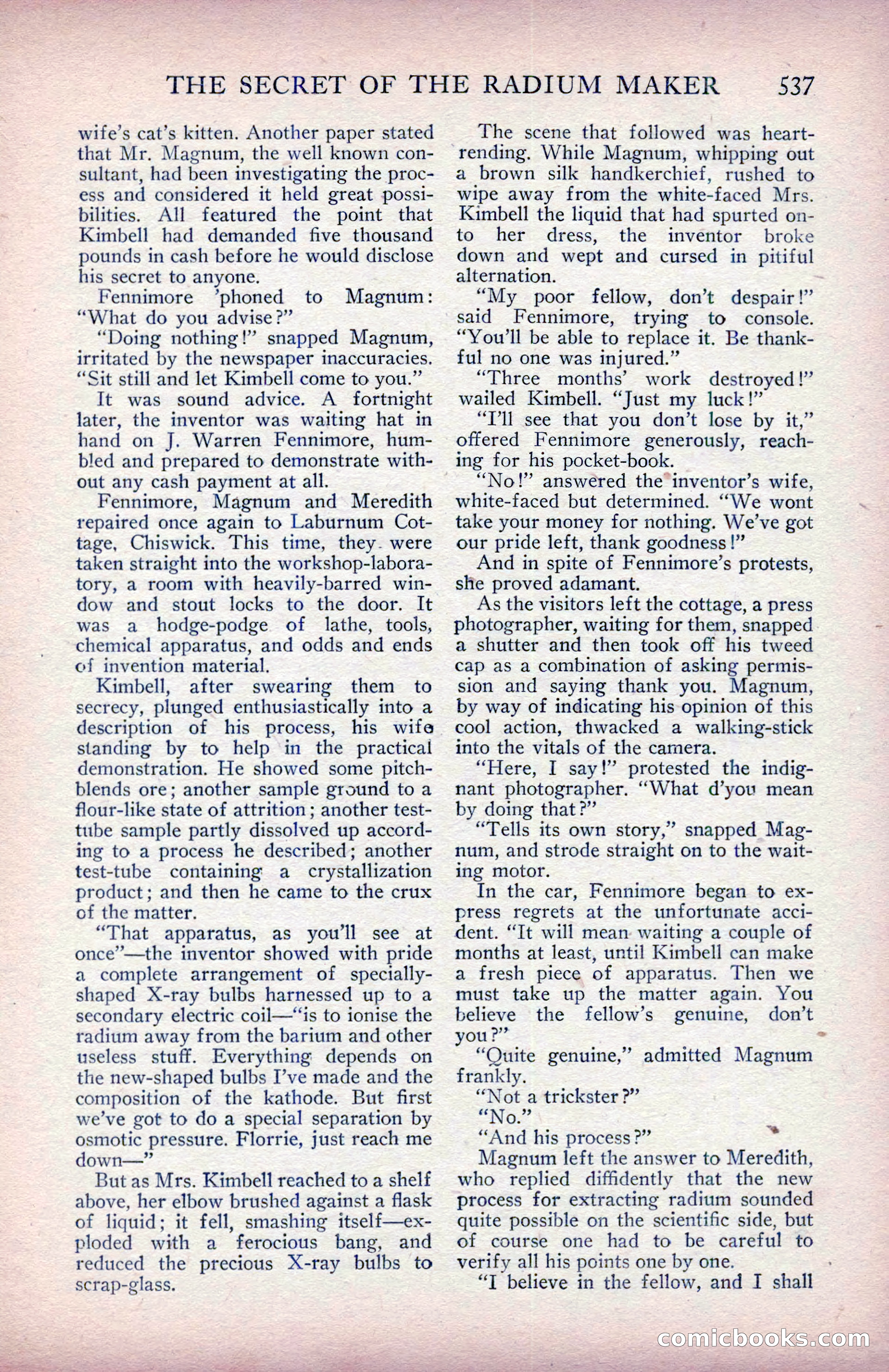 The Blue Book Magazine, January 1914 — page 123 of 228