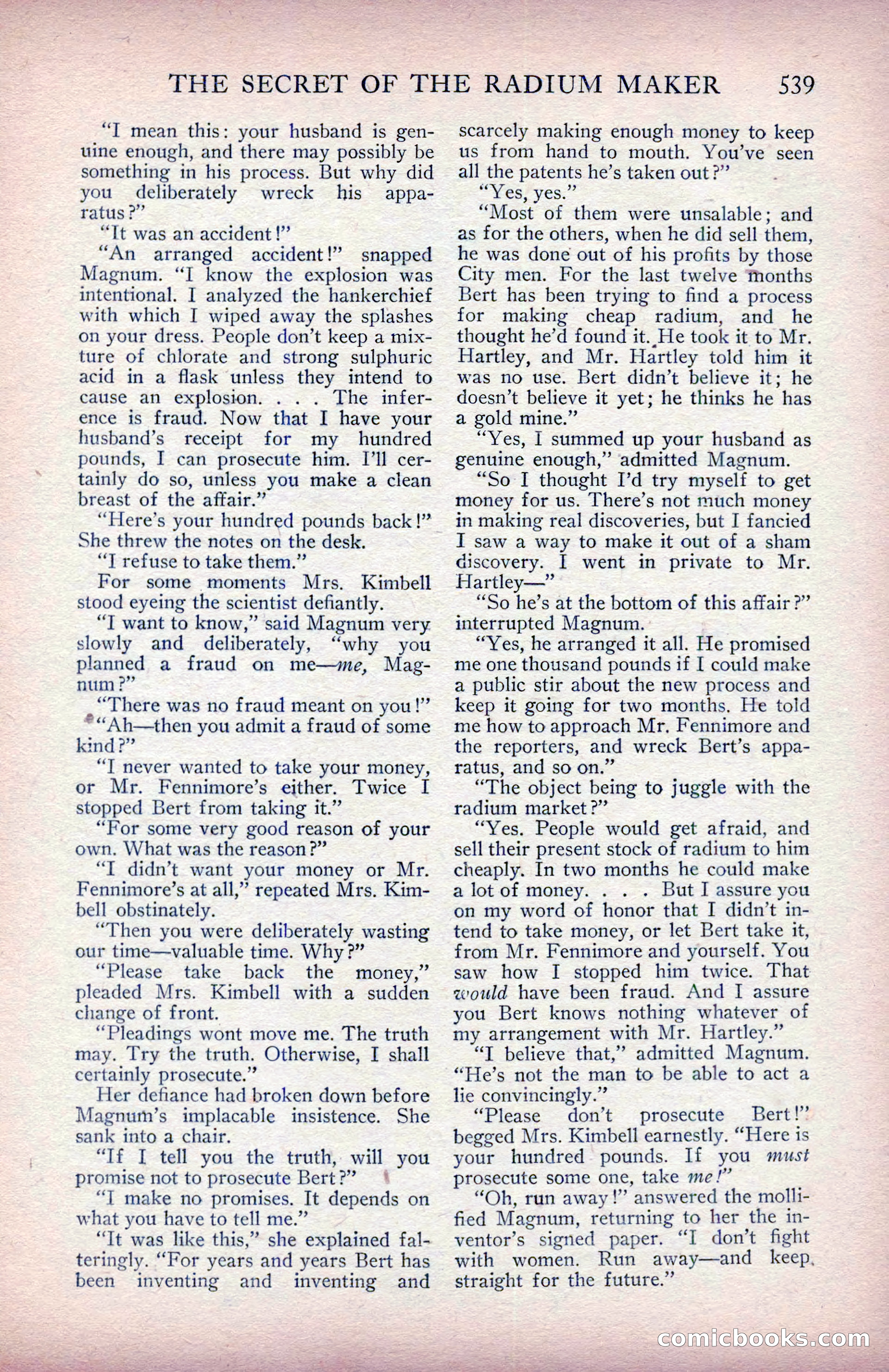 The Blue Book Magazine, January 1914 — page 125 of 228