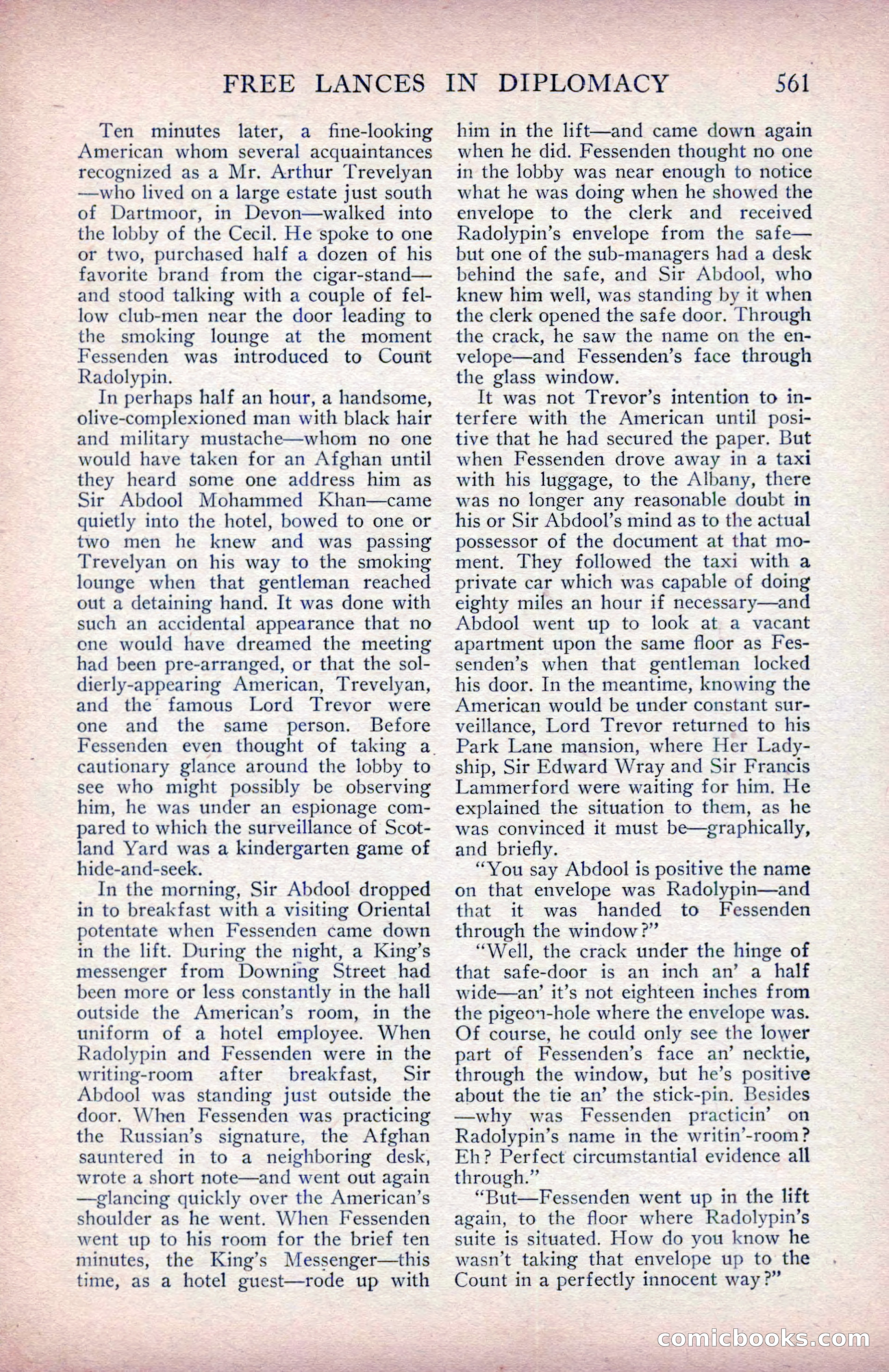 The Blue Book Magazine, January 1914 — page 147 of 228