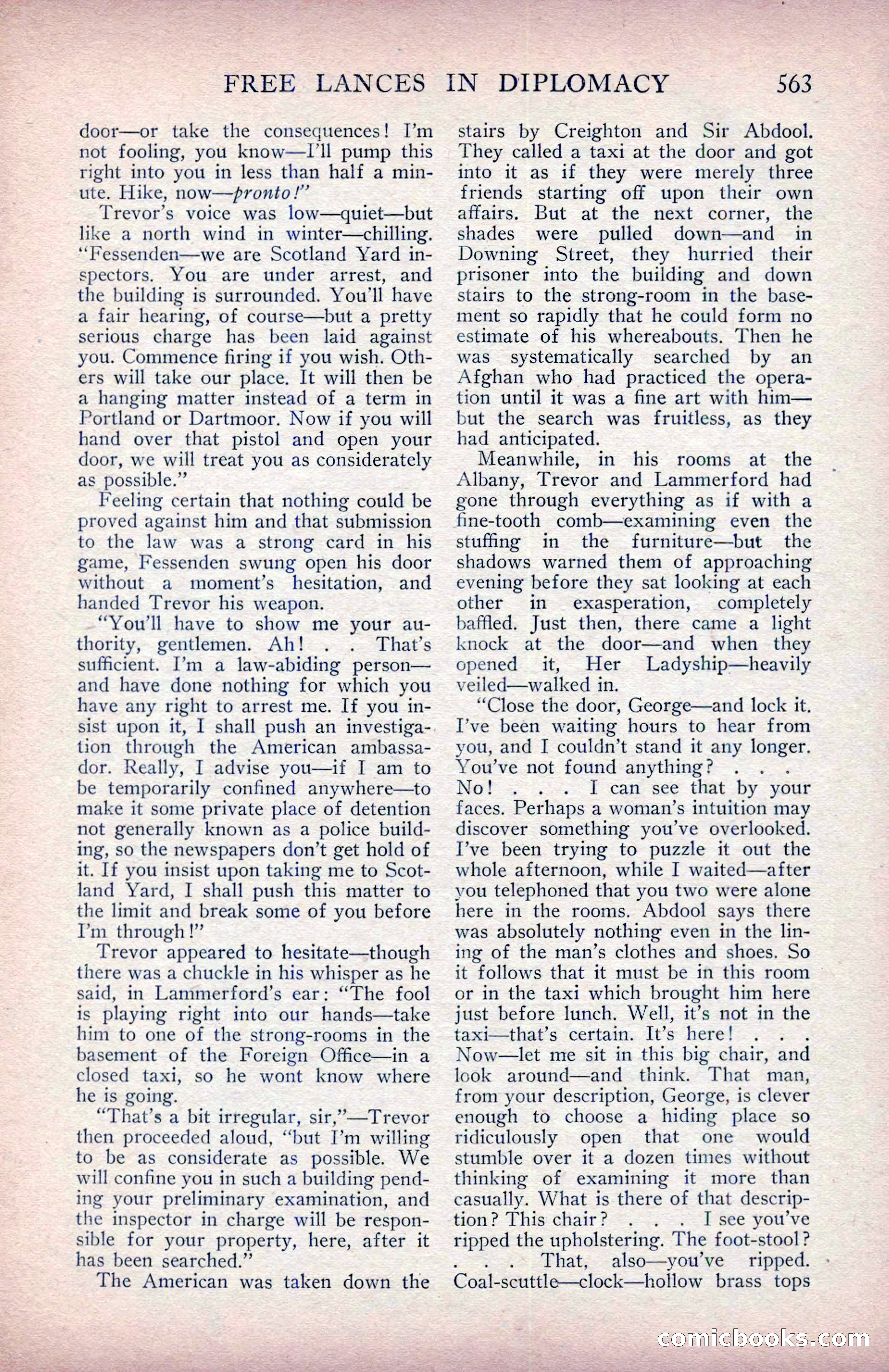 The Blue Book Magazine, January 1914 — page 149 of 228