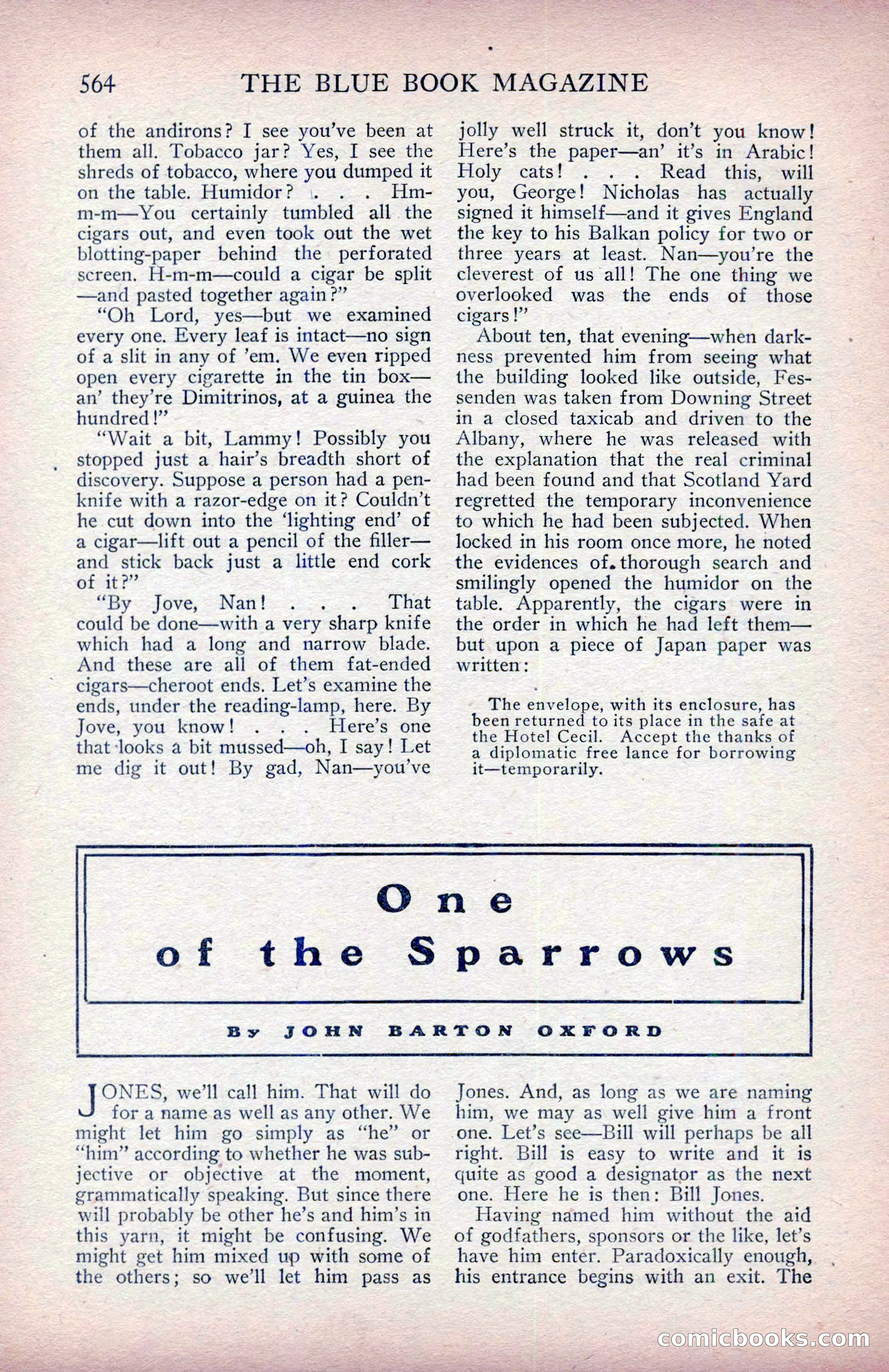 The Blue Book Magazine, January 1914 — page 150 of 228