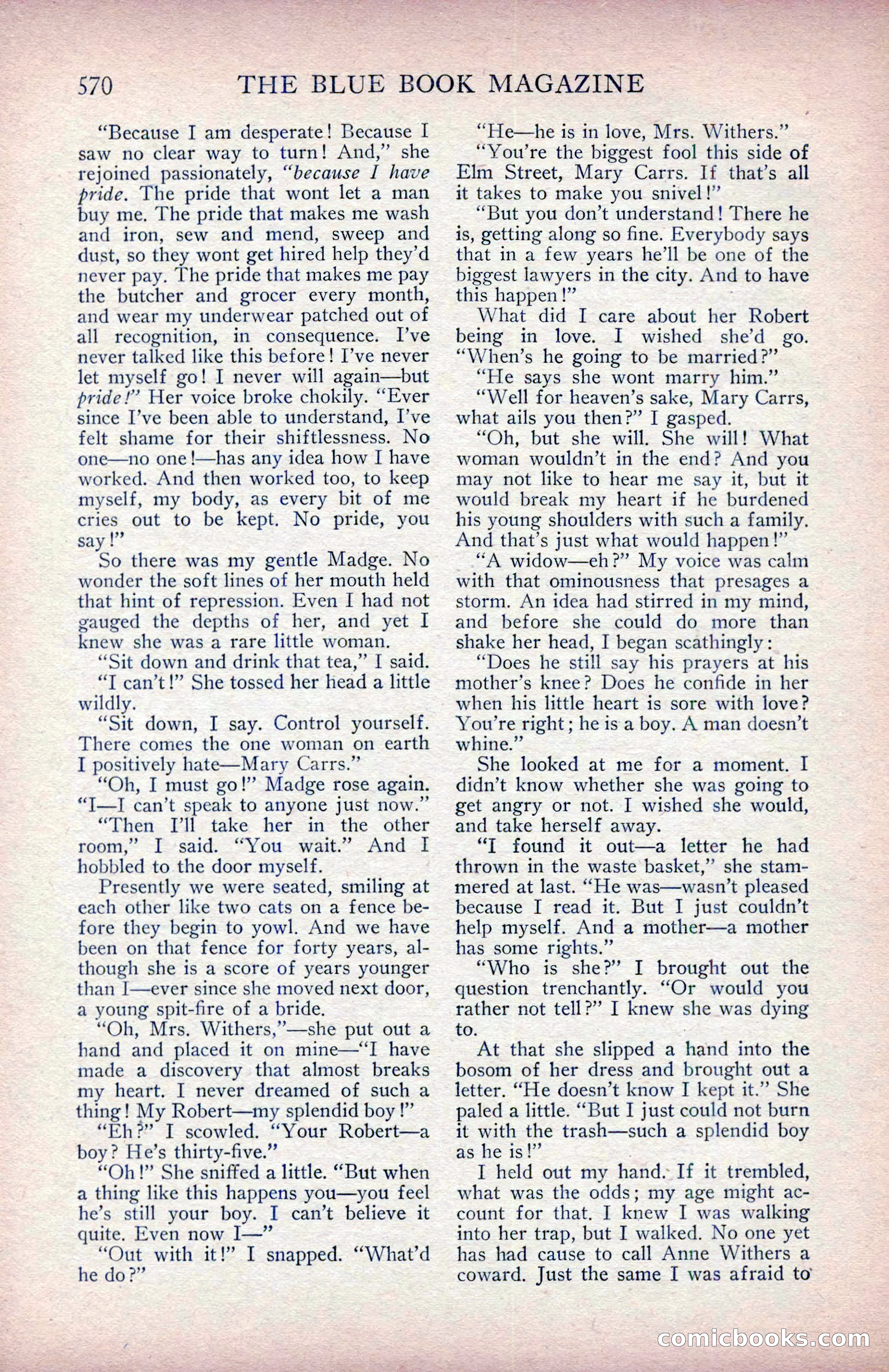 The Blue Book Magazine, January 1914 — page 156 of 228