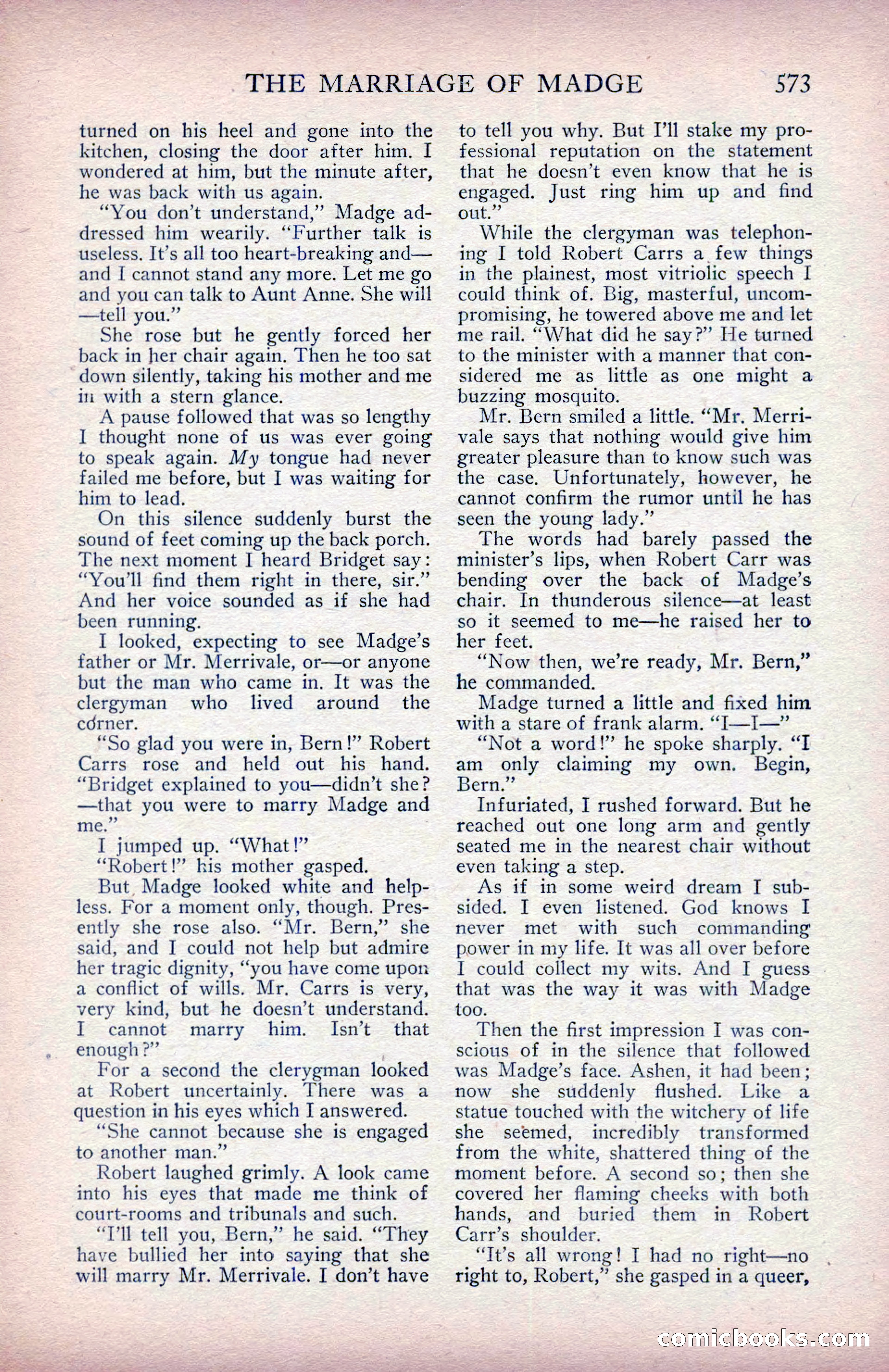 The Blue Book Magazine, January 1914 — page 159 of 228
