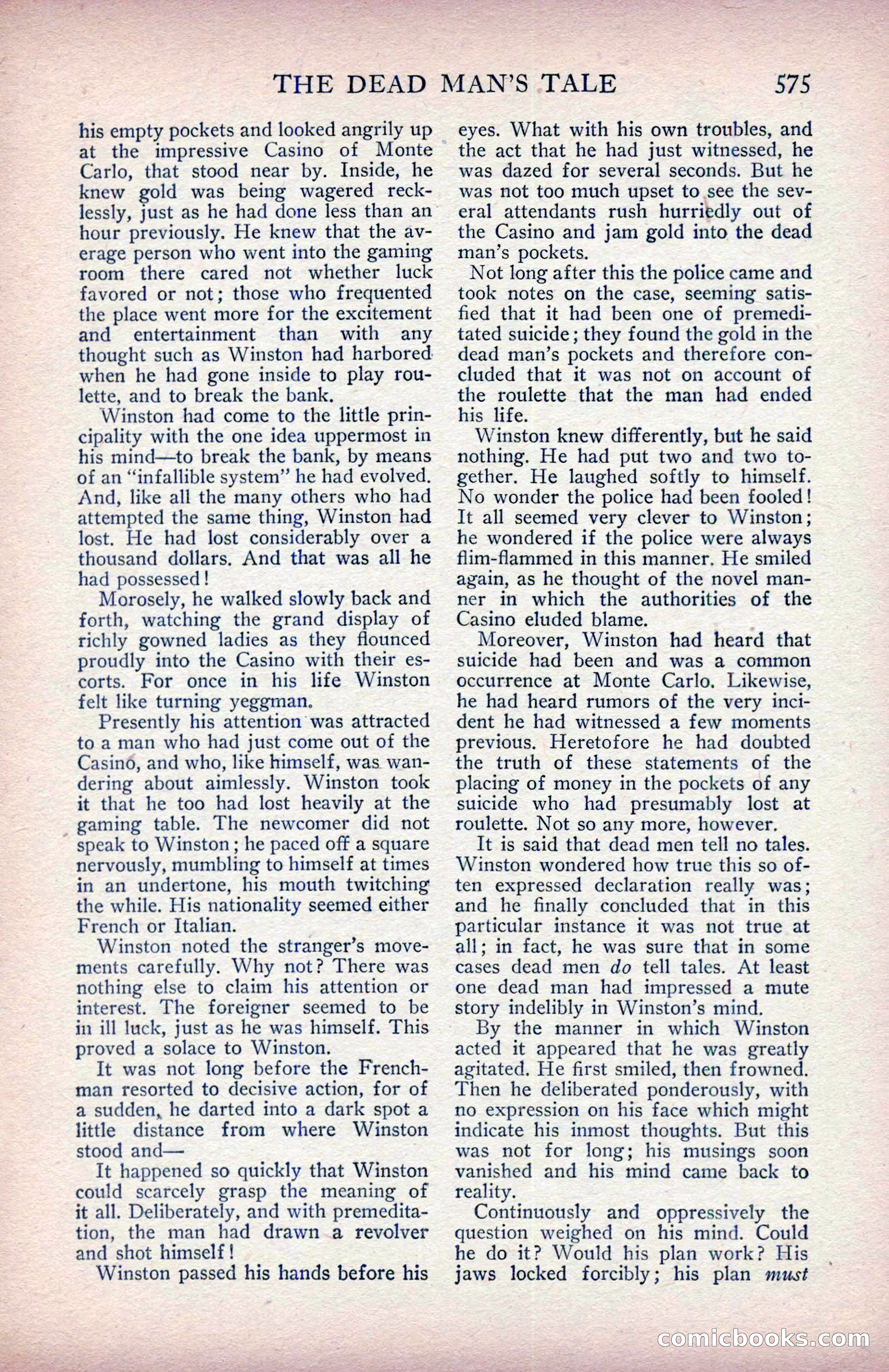The Blue Book Magazine, January 1914 — page 161 of 228