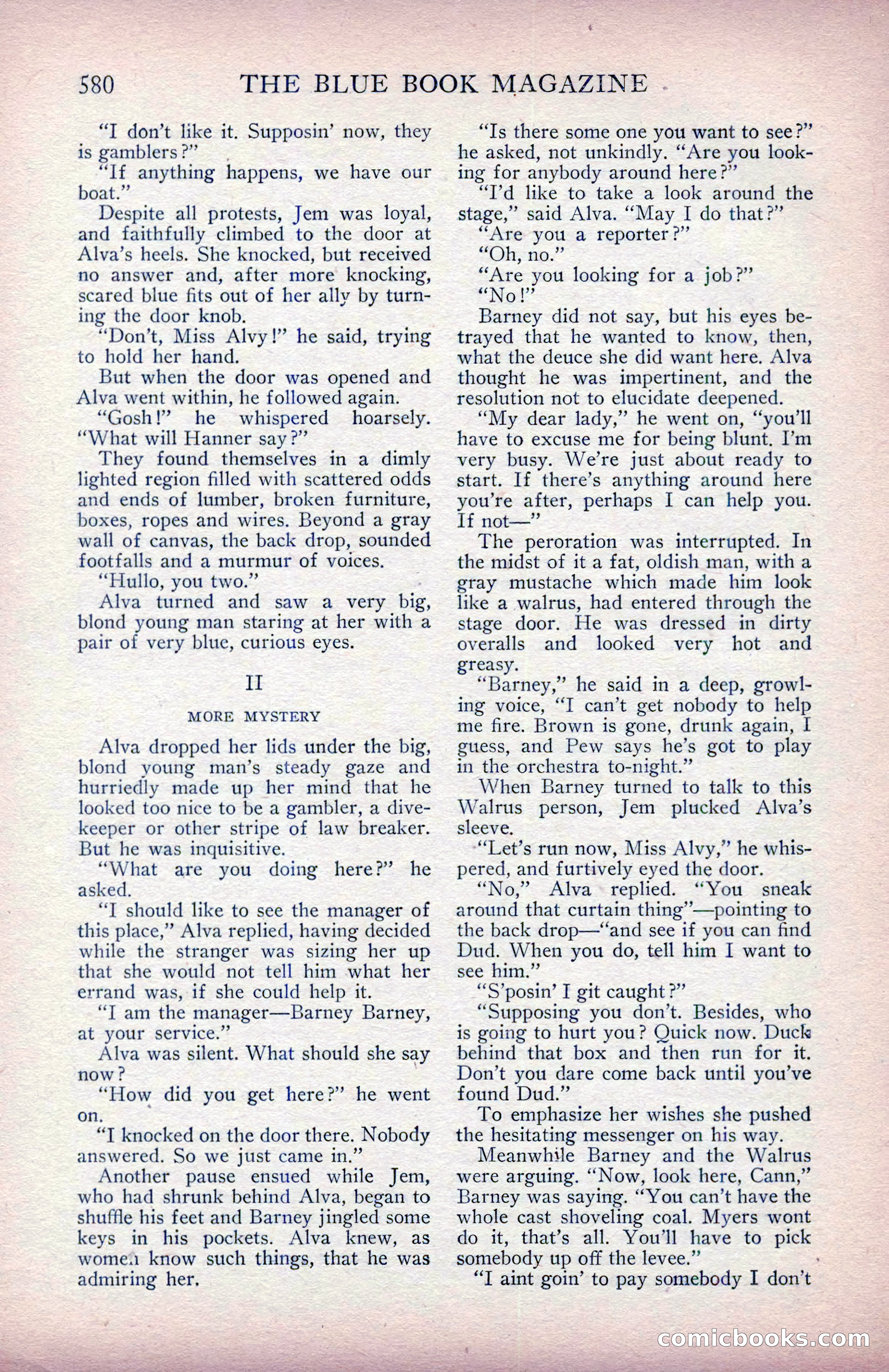 The Blue Book Magazine, January 1914 — page 166 of 228