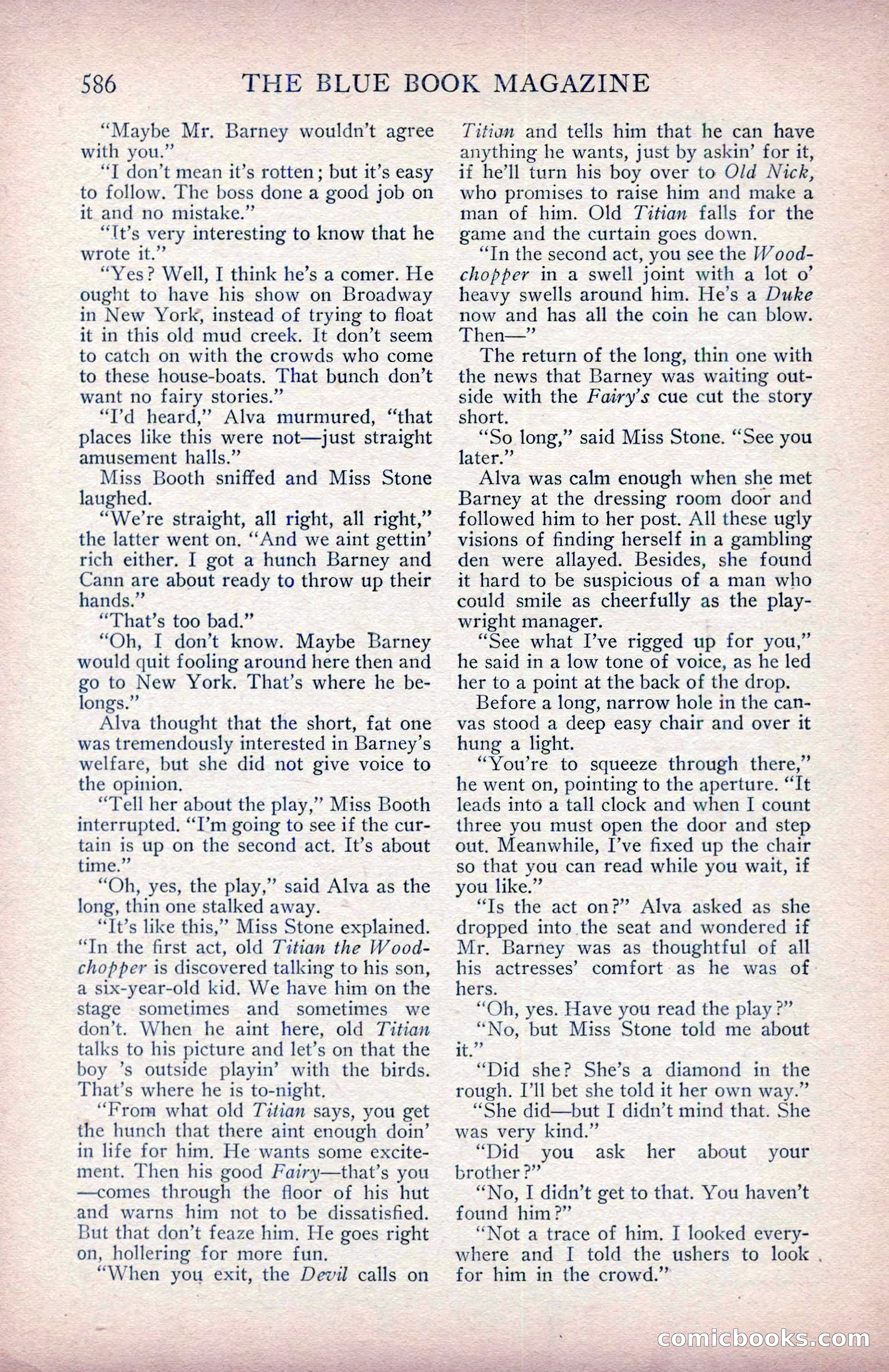 The Blue Book Magazine, January 1914 — page 172 of 228