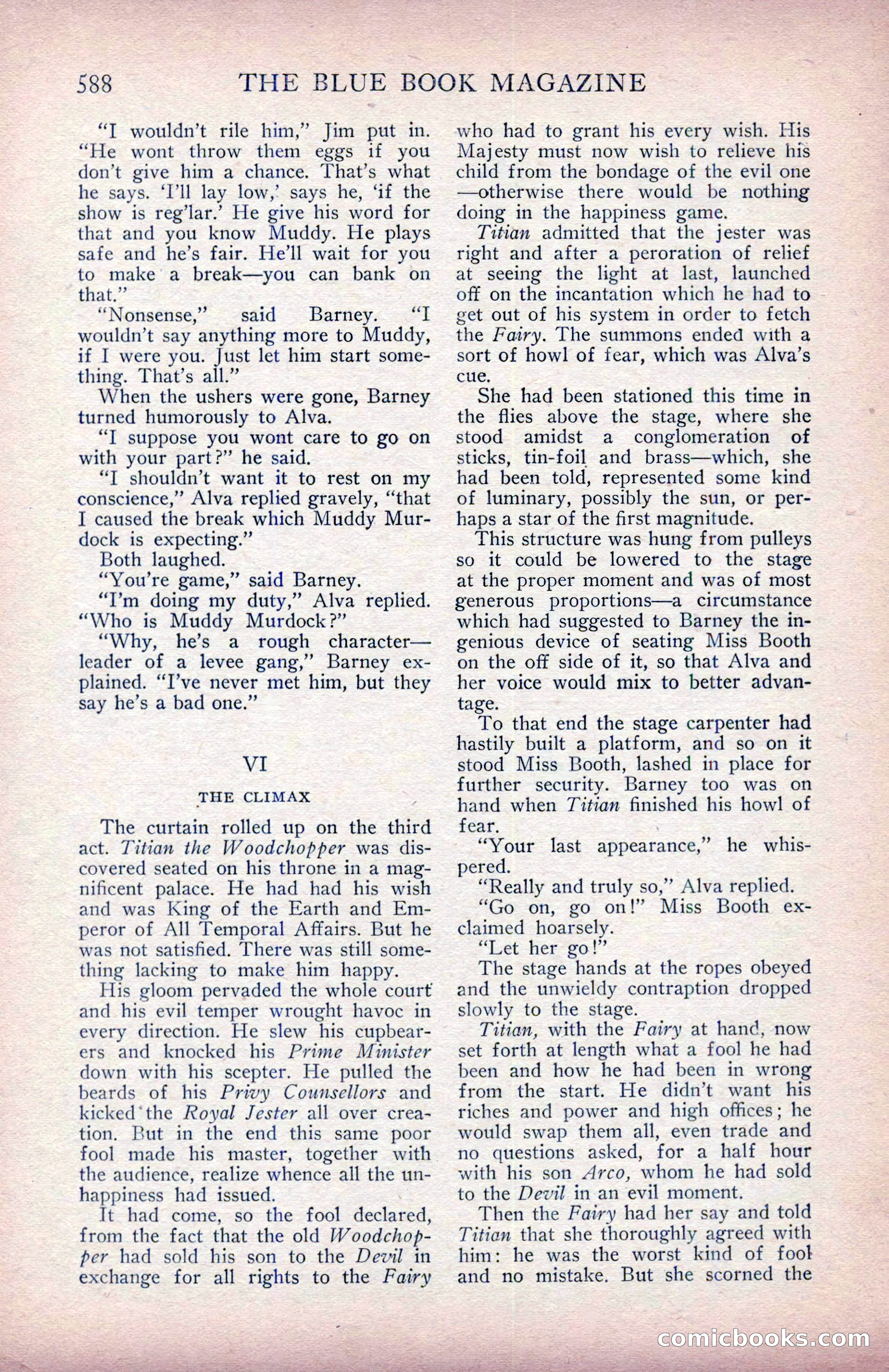 The Blue Book Magazine, January 1914 — page 174 of 228