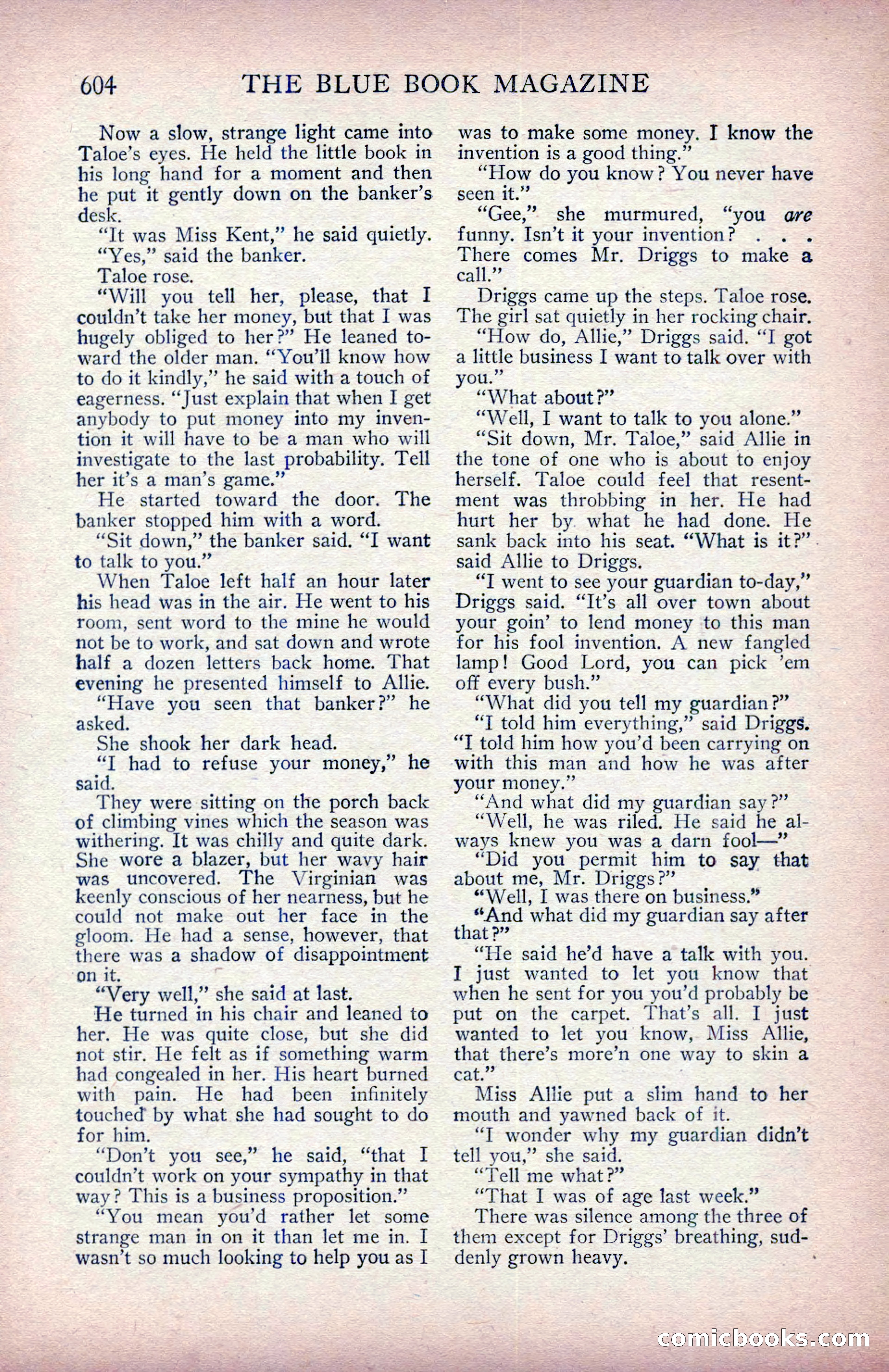The Blue Book Magazine, January 1914 — page 190 of 228