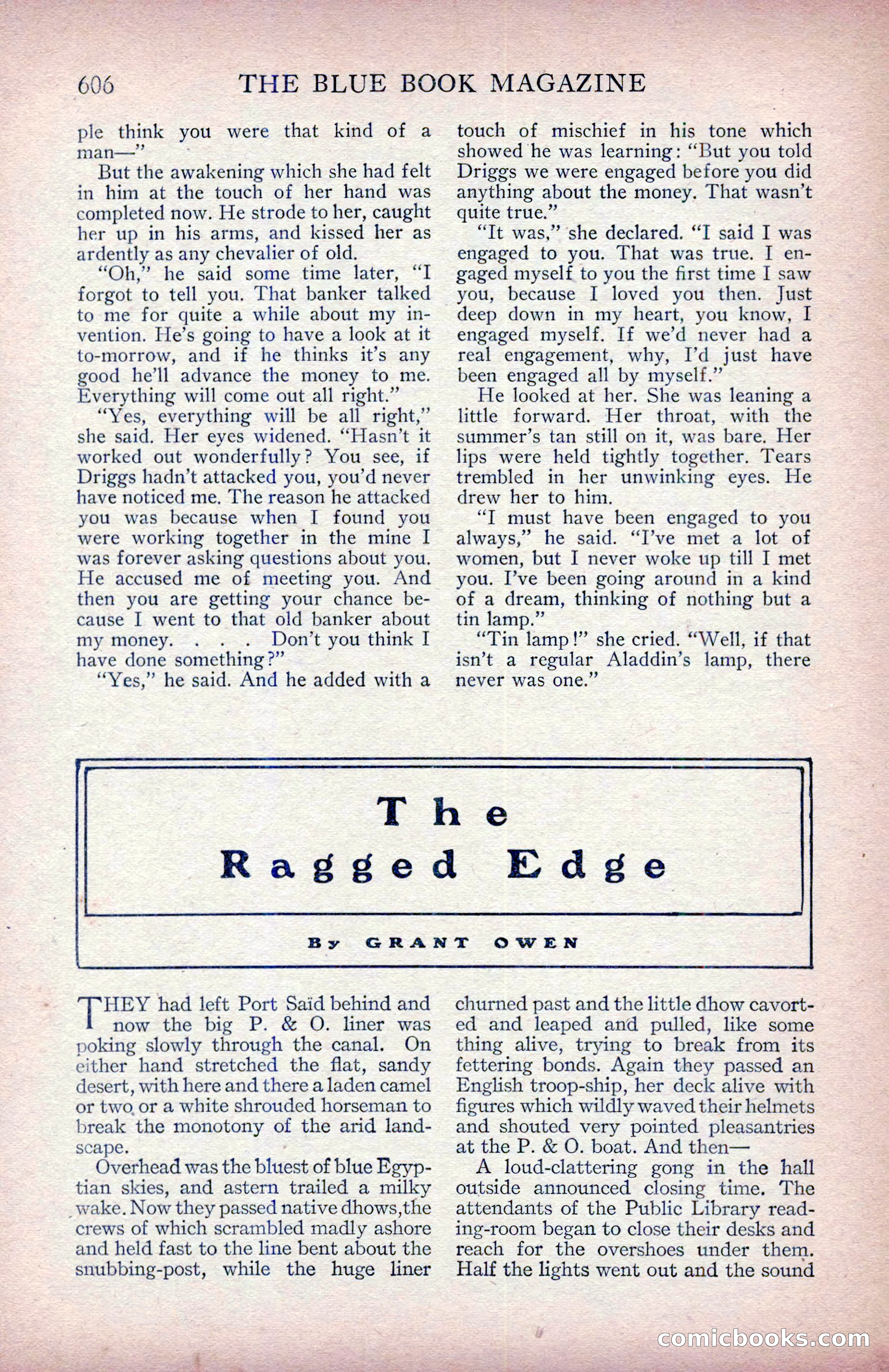 The Blue Book Magazine, January 1914 — page 192 of 228
