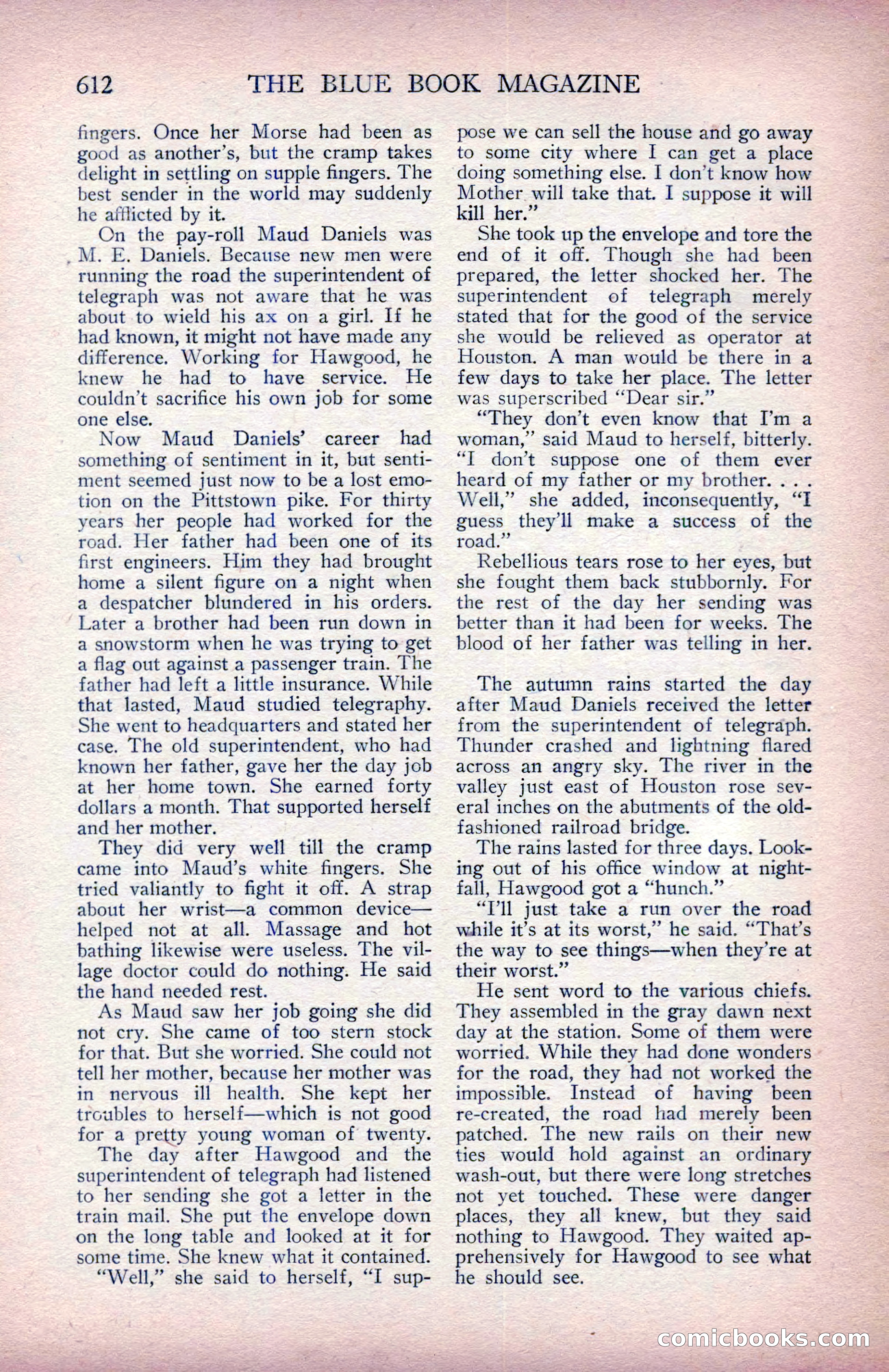 The Blue Book Magazine, January 1914 — page 198 of 228
