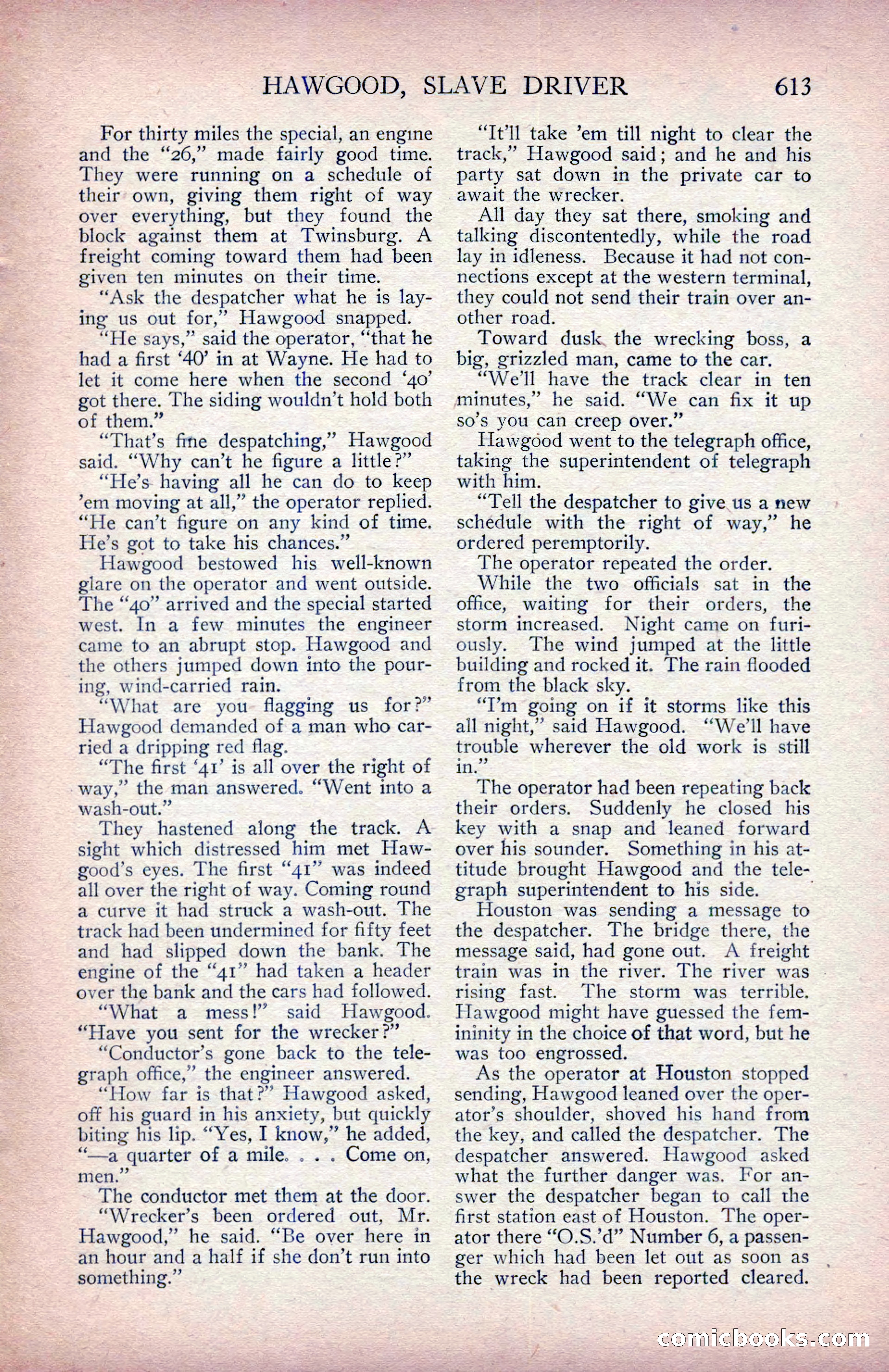 The Blue Book Magazine, January 1914 — page 199 of 228