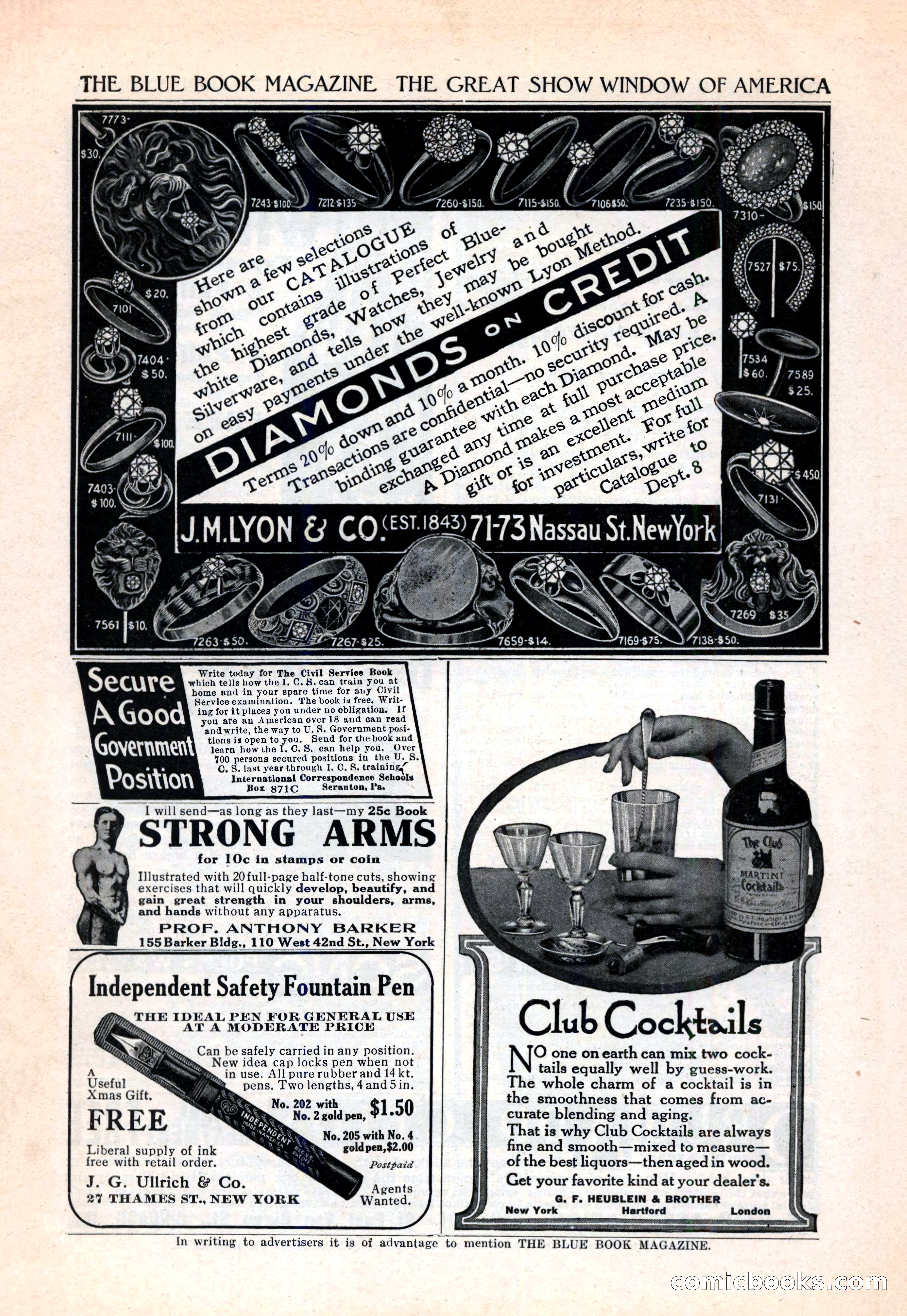 The Blue Book Magazine, January 1914 — page 215 of 228