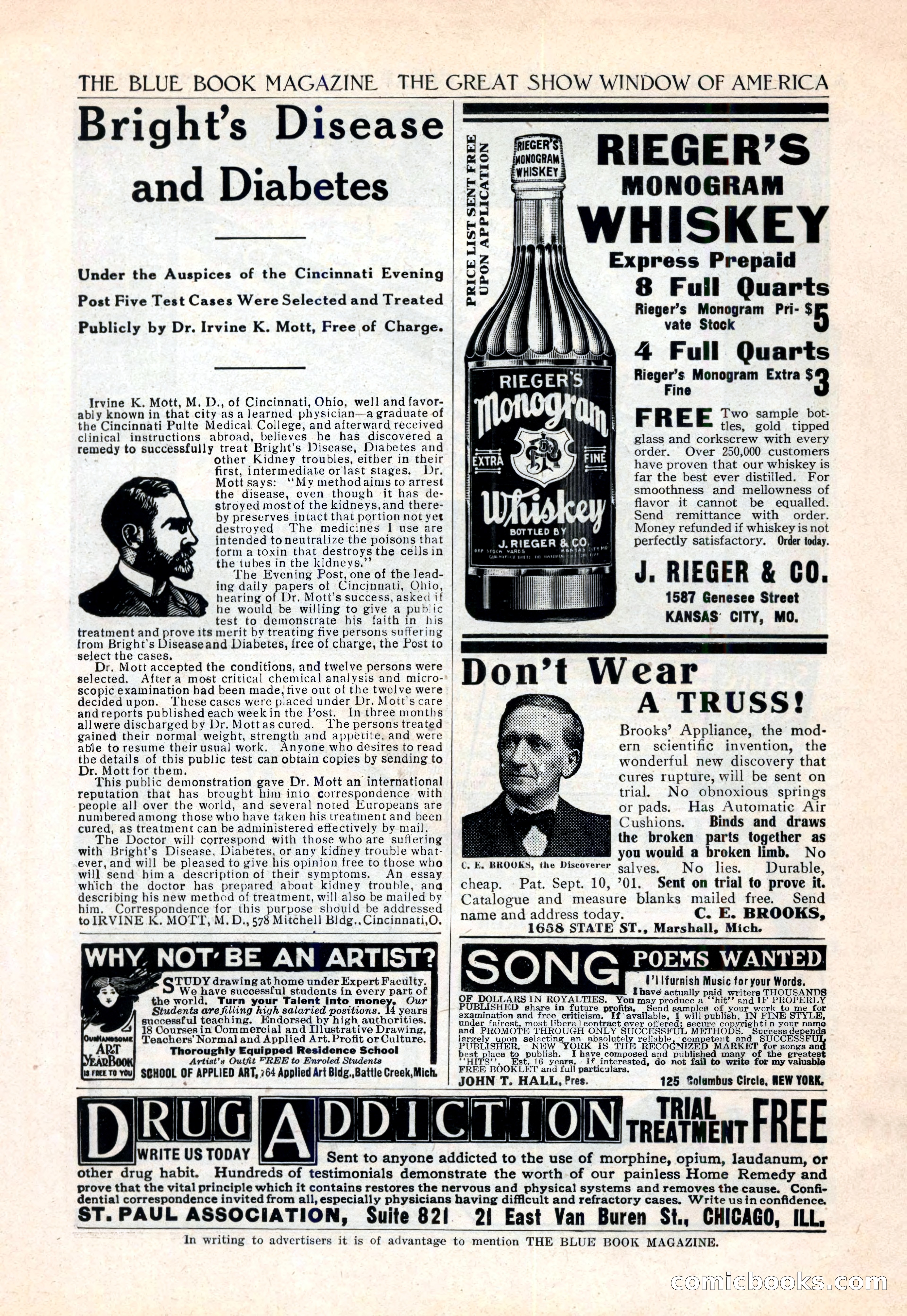 The Blue Book Magazine, January 1914 — page 216 of 228