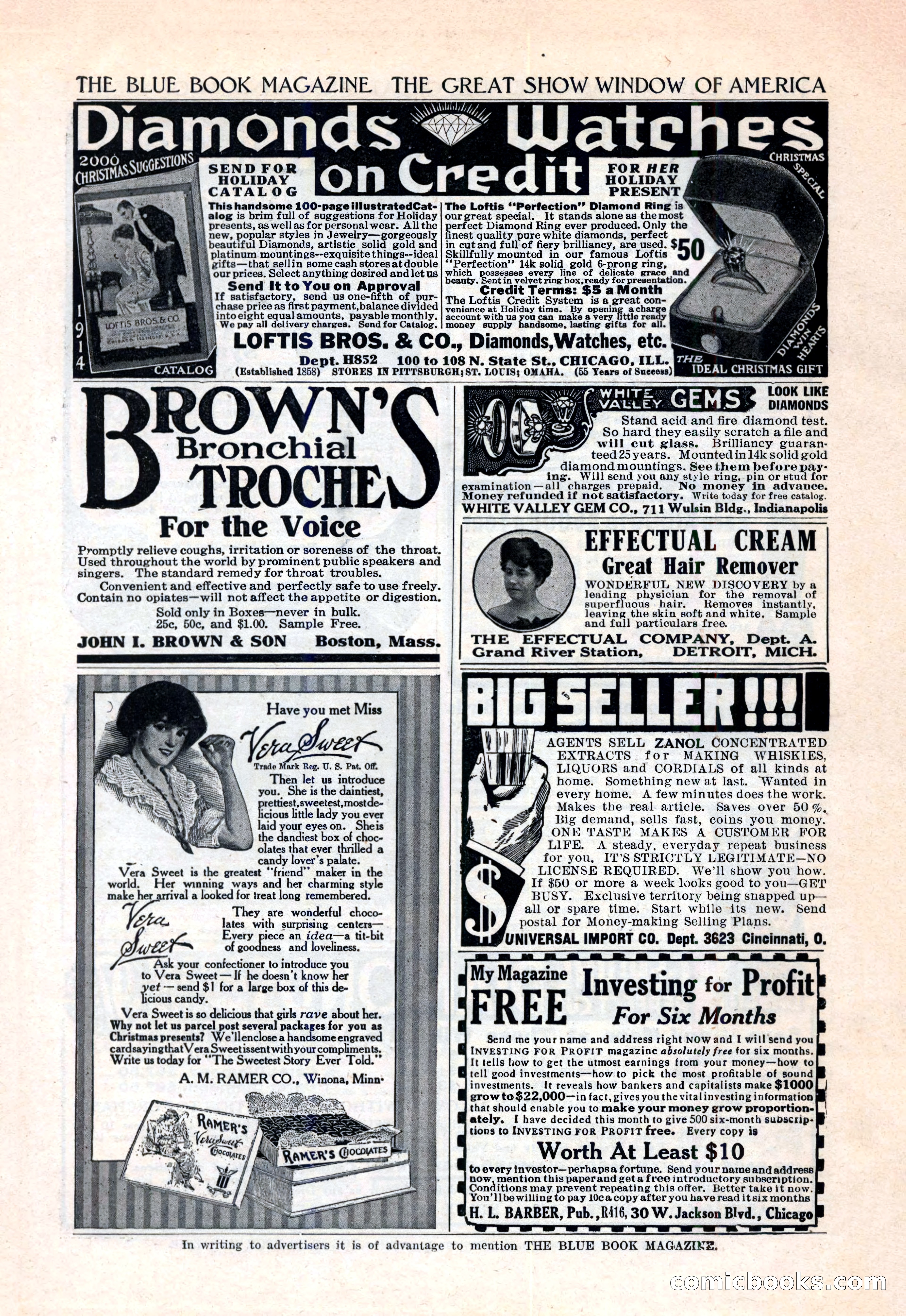 The Blue Book Magazine, January 1914 — page 218 of 228