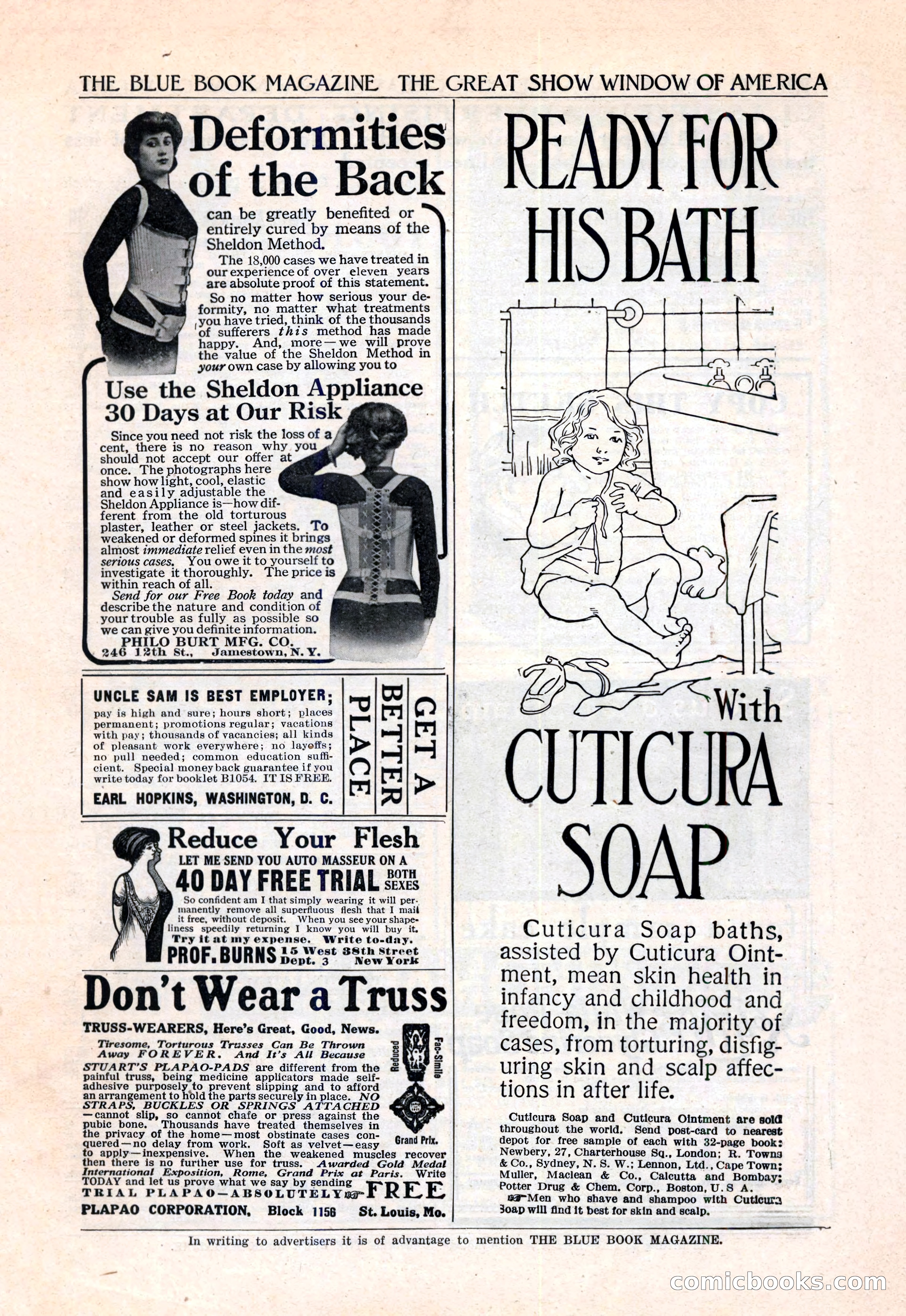 The Blue Book Magazine, January 1914 — page 219 of 228