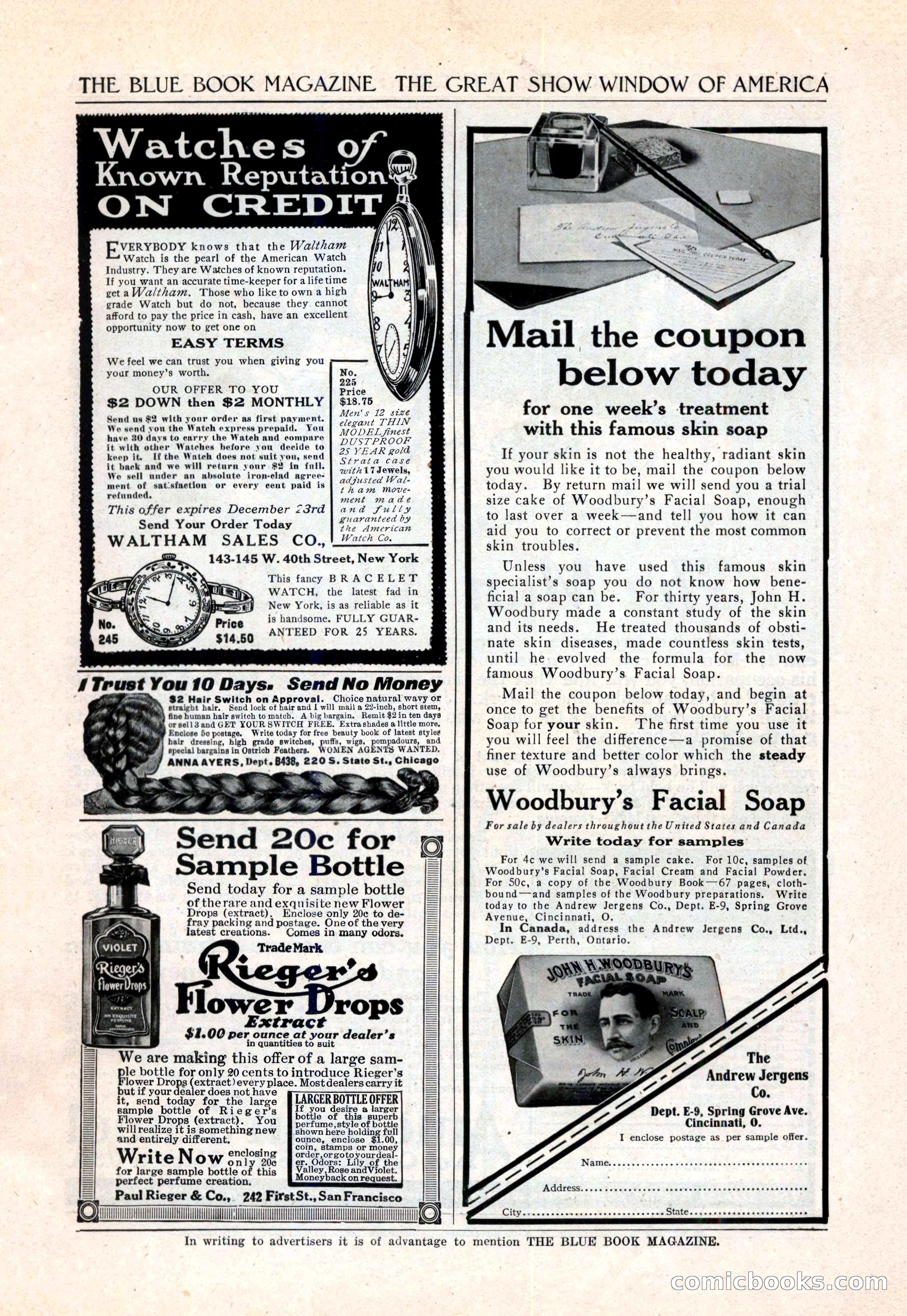 The Blue Book Magazine, January 1914 — page 221 of 228