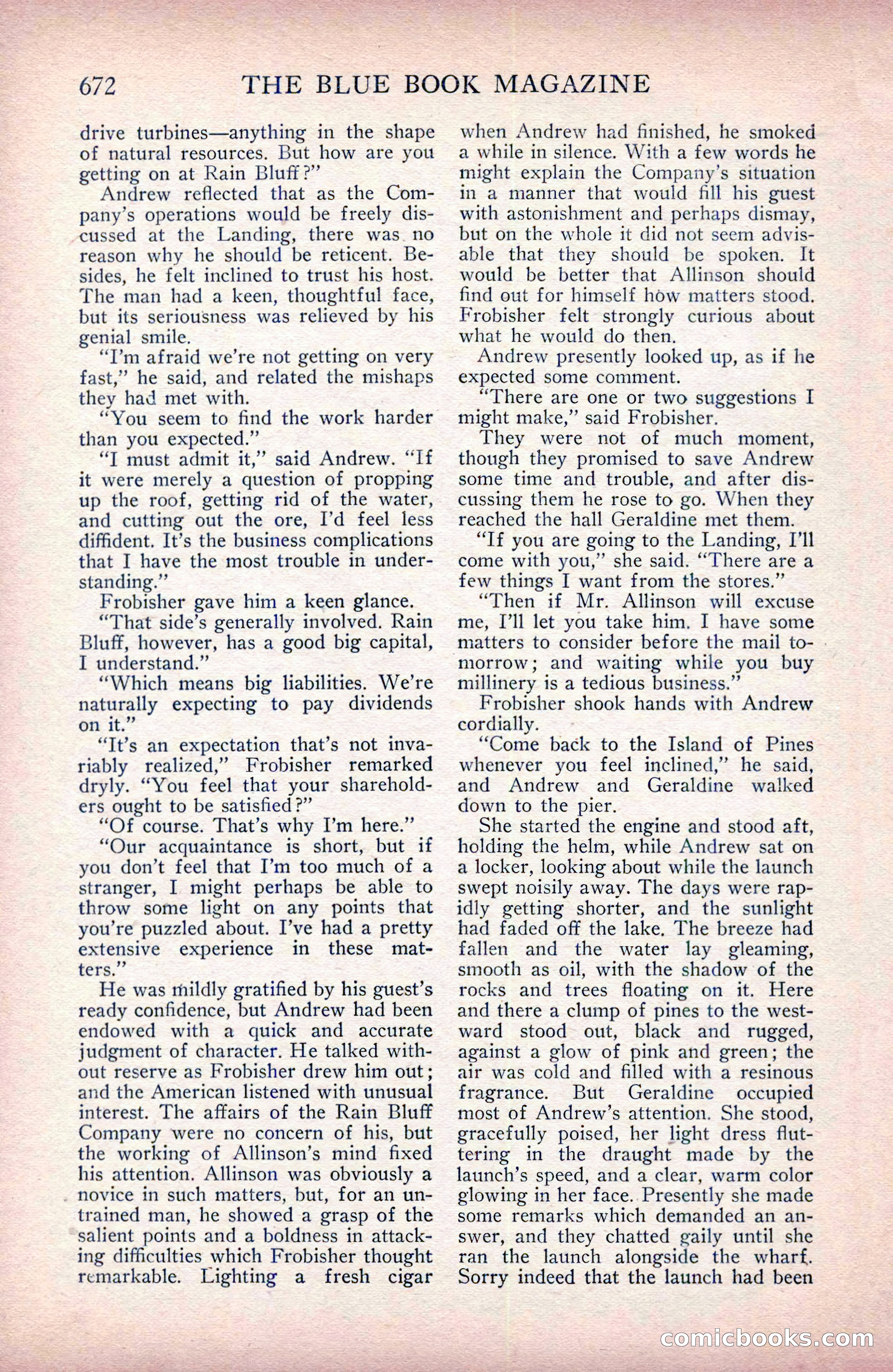 Stageland: The Blue Book Magazine — page 50 of 228