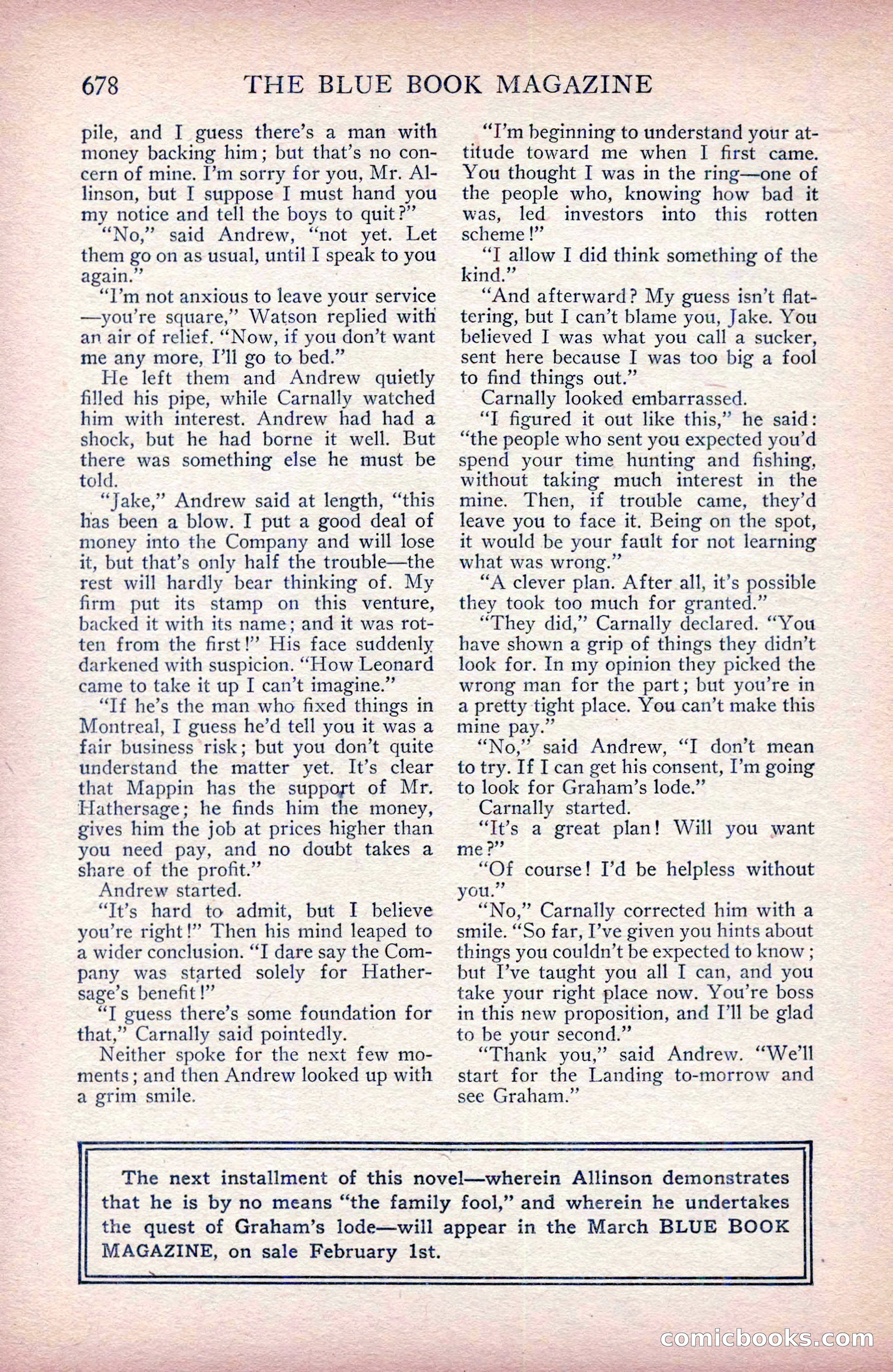 Stageland: The Blue Book Magazine — page 56 of 228