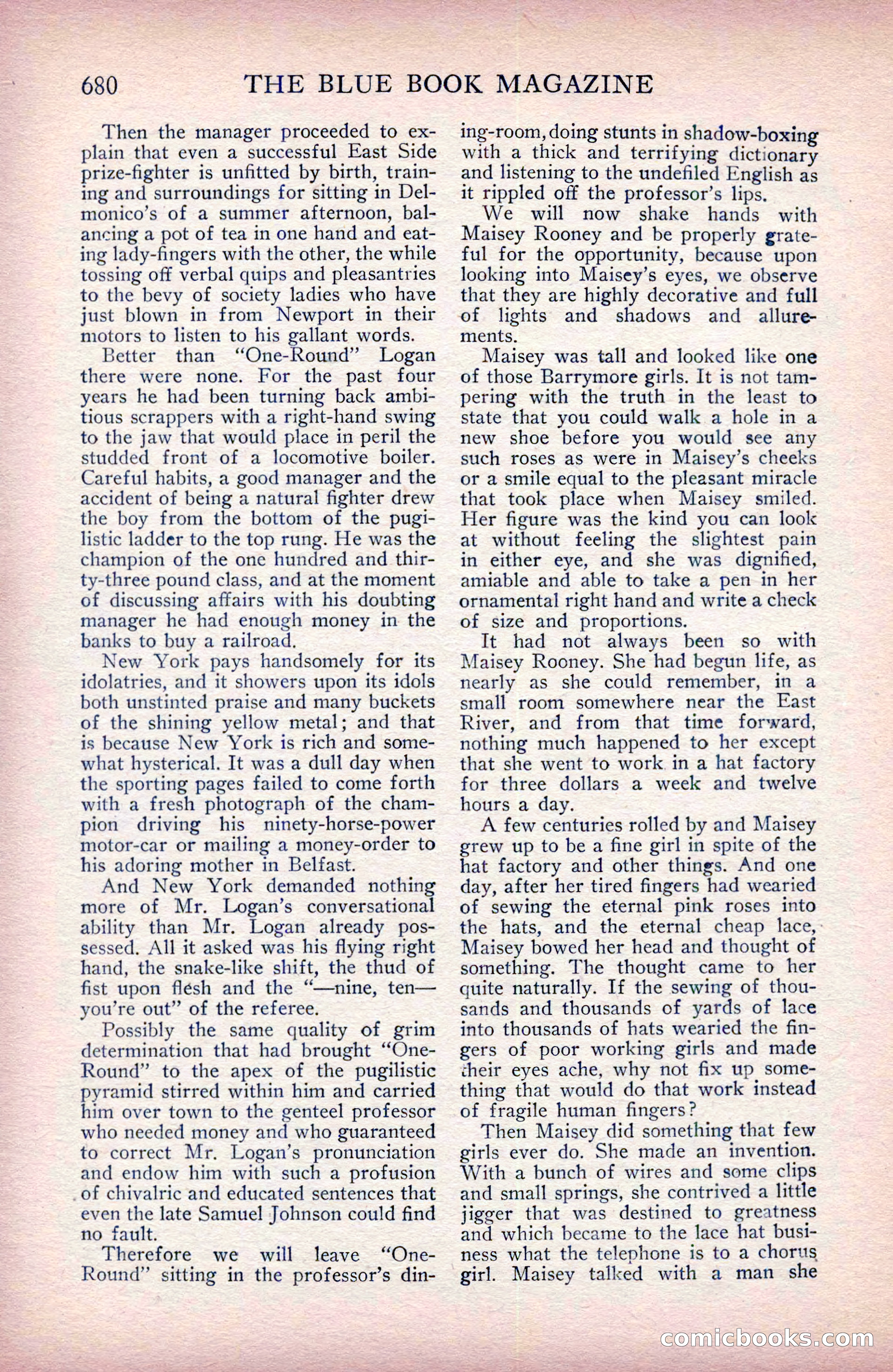 Stageland: The Blue Book Magazine — page 58 of 228