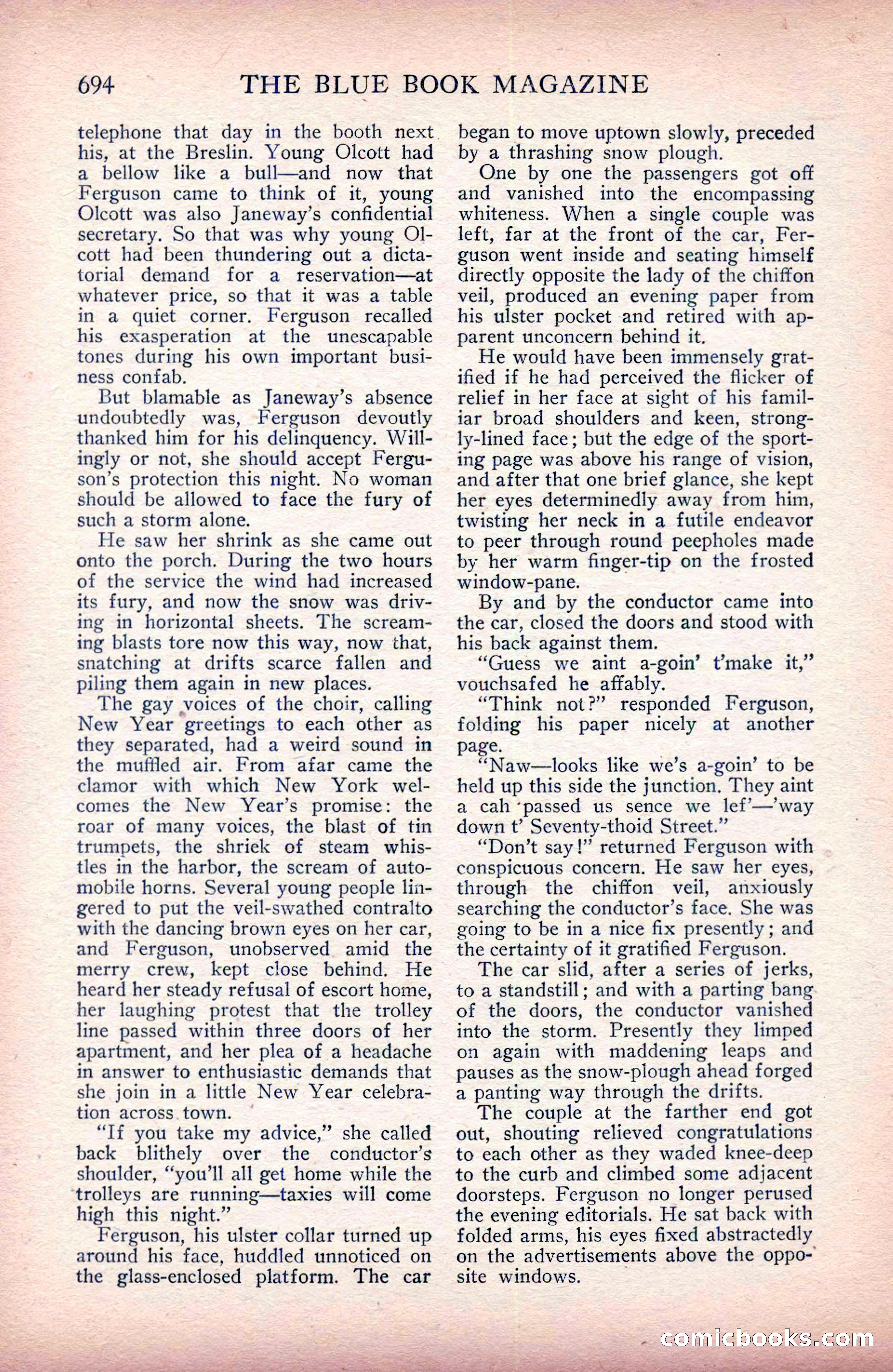 Stageland: The Blue Book Magazine — page 72 of 228