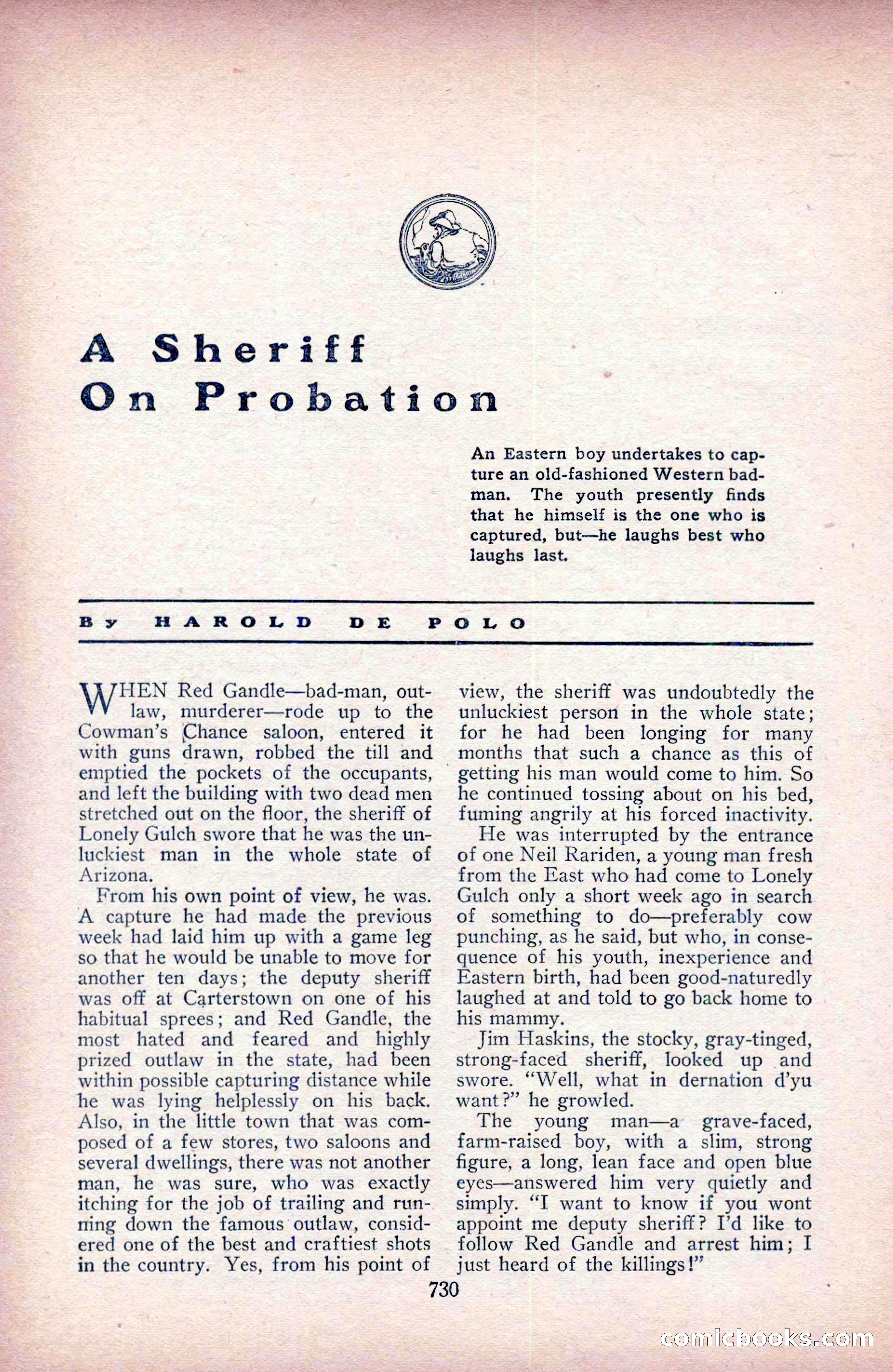 Stageland: The Blue Book Magazine — page 108 of 228